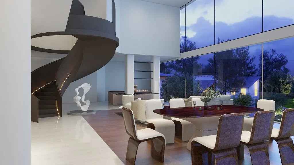 Living room modern square design luxury marble dining table W001D1A Bentley Dining Table