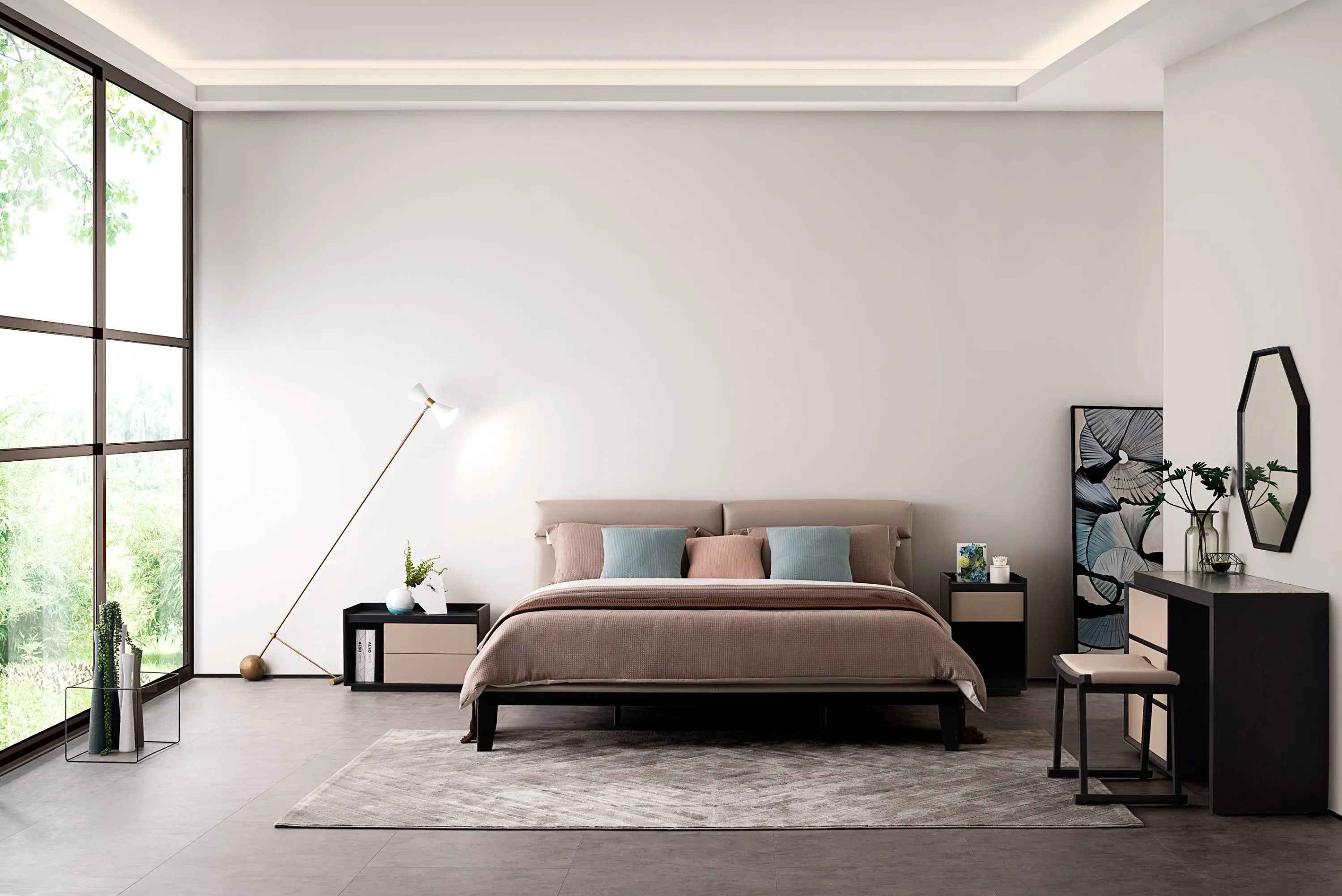 Luxe Leather KB-VVCASA-BED-VX1-1779-1 Bed