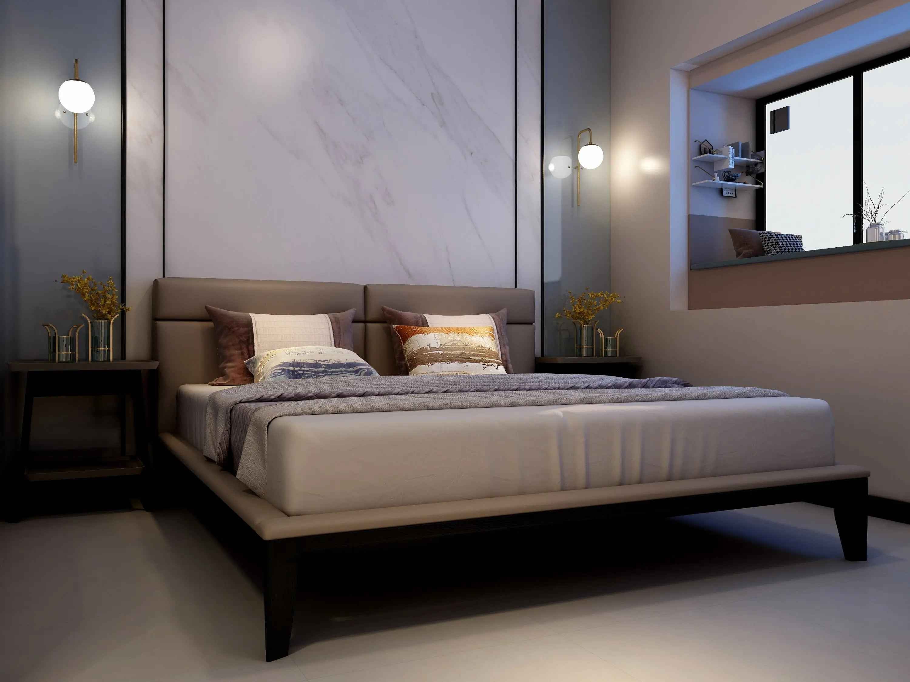 Luxe Leather KB-VVCASA-BED-VX1-1779-1 Bed