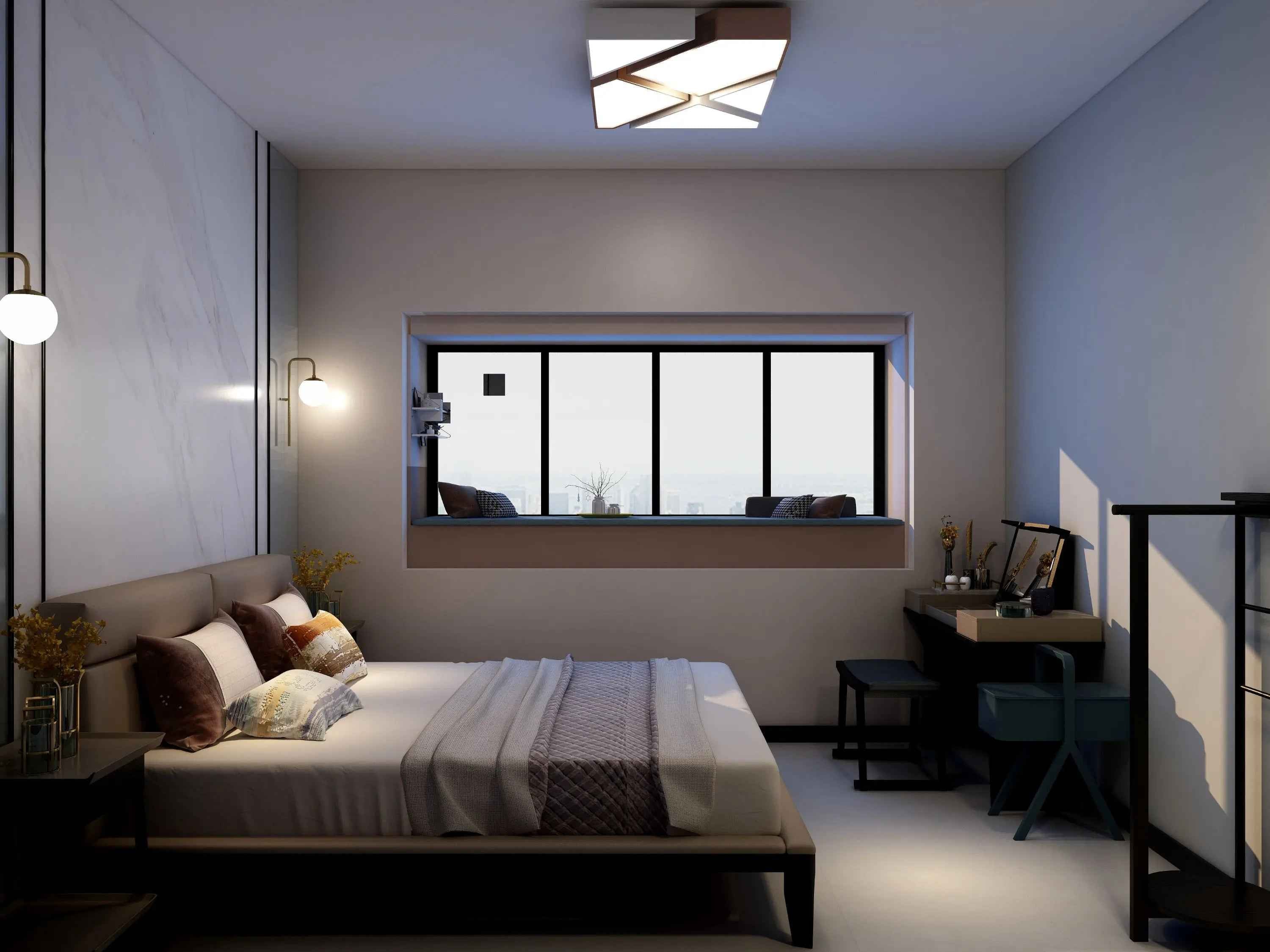 Luxe Leather KB-VVCASA-BED-VX1-1779-1 Bed