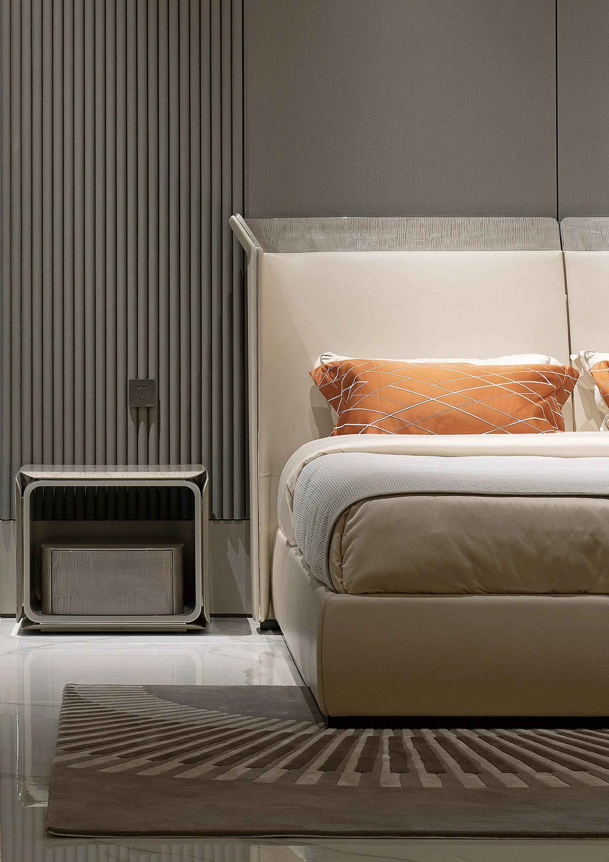 Luxury fashion Bedroom Nightstands: Enhance Your Sleep Space W015B11 Bentley style Havergate Bedside Table