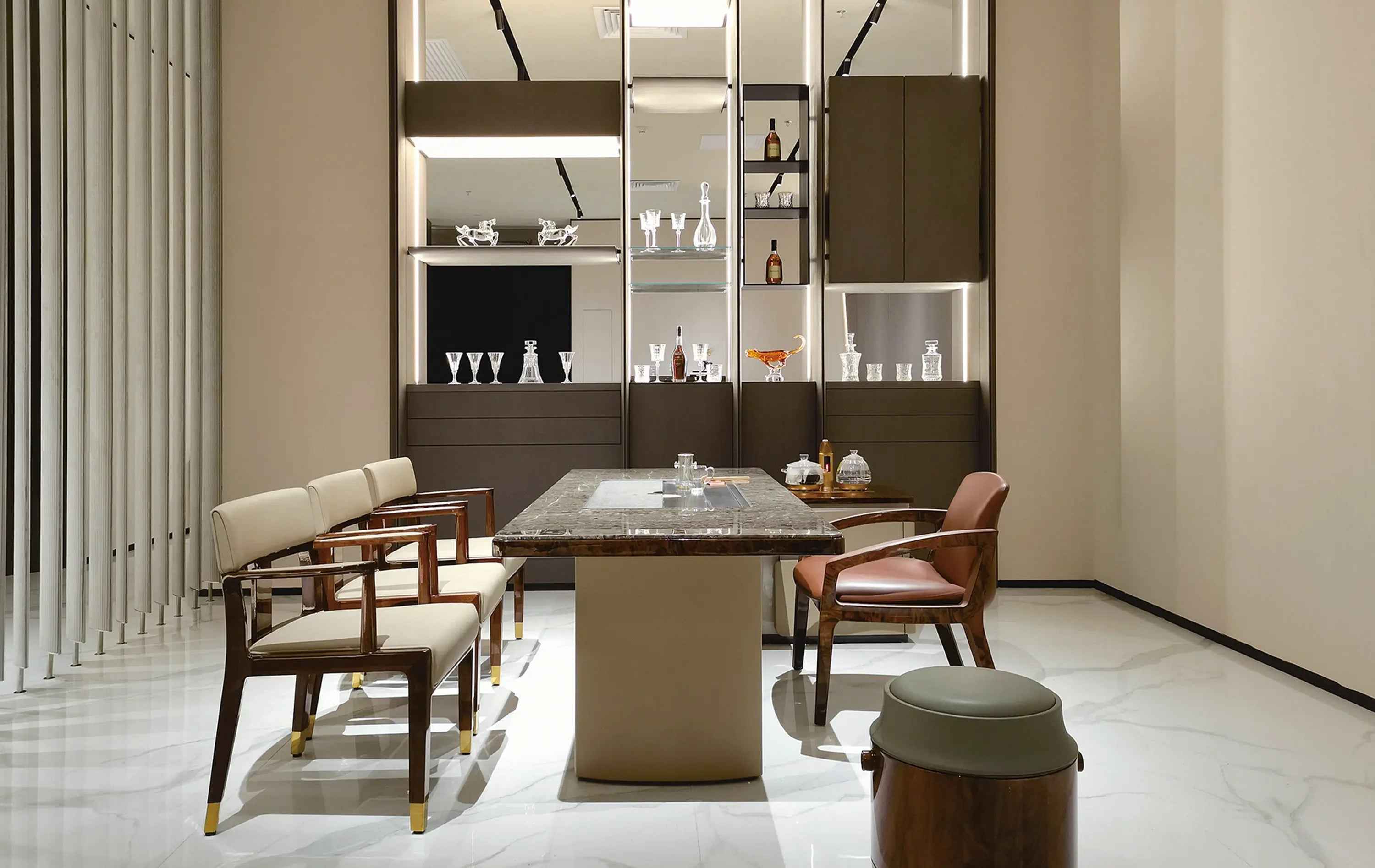 Luxury leather modern chair dining room restaurant chairs W013D5 Bentley style Belgravia Chair dining chair