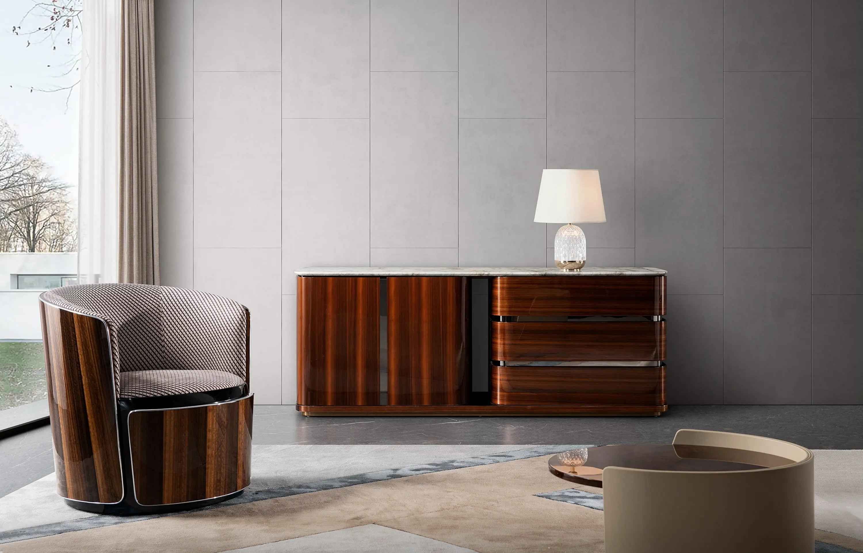 Marble Wood Sideboard W016D7 Bentley Wine Cabinet Sideboard chest of drawers