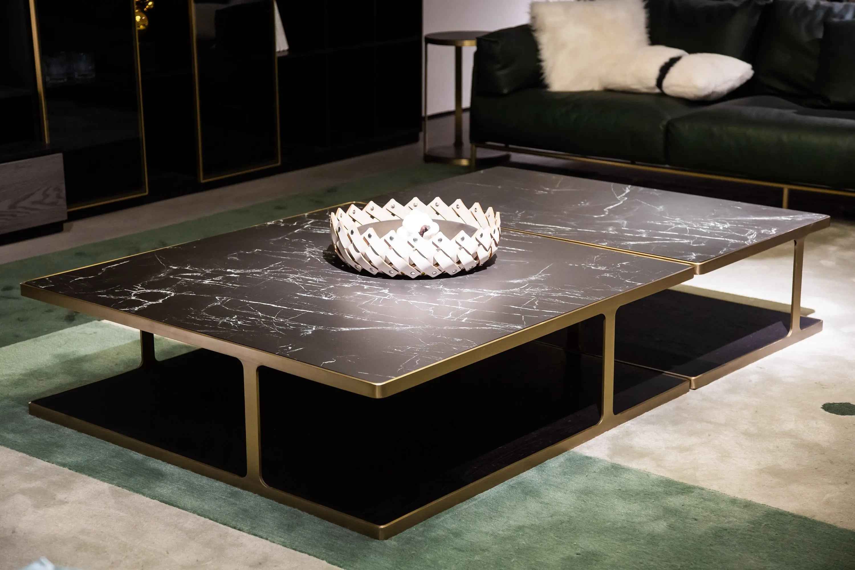 Minimal Stainless Steel Square HC-1906-1 Tea Table