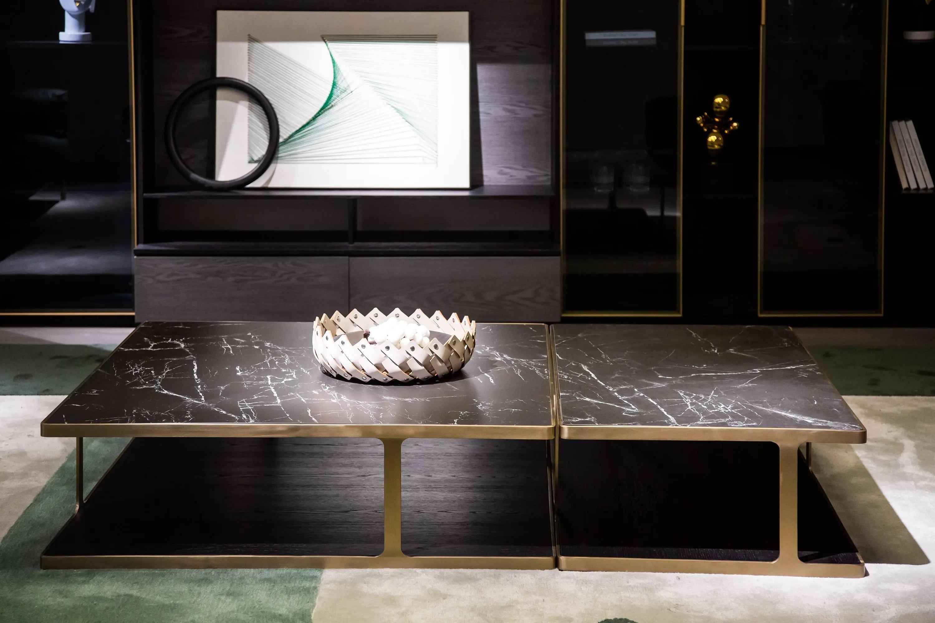 Minimal Stainless Steel Square HC-1906-1 Tea Table