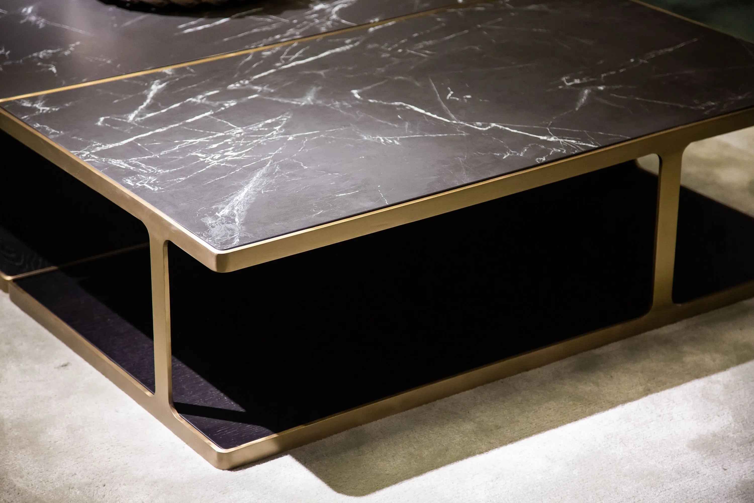 Minimal Stainless Steel Square HC-1906-1 Tea Table