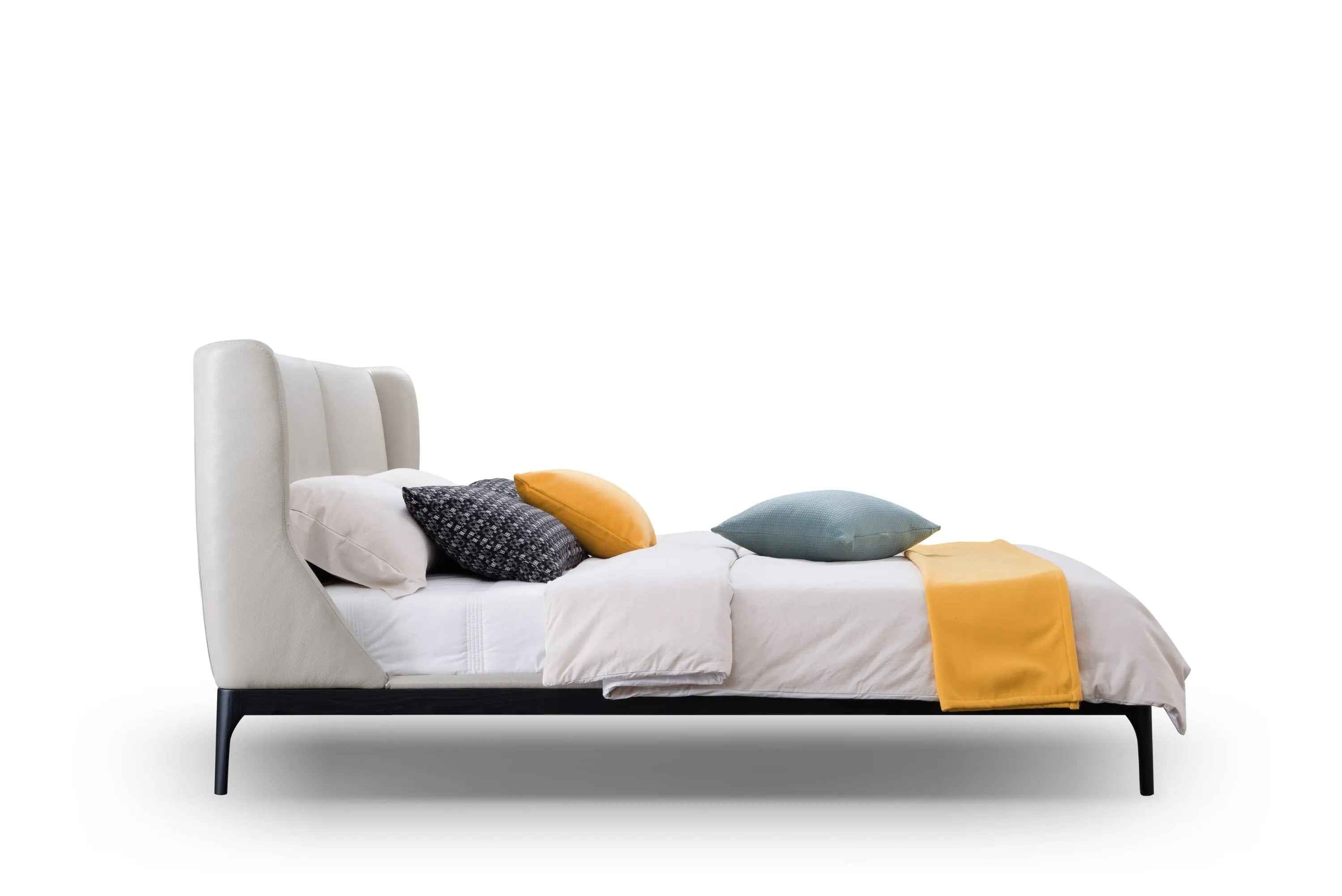 Minimalist Chic Leather KB-VVCASA-BED-VX1-1695-1 Bed