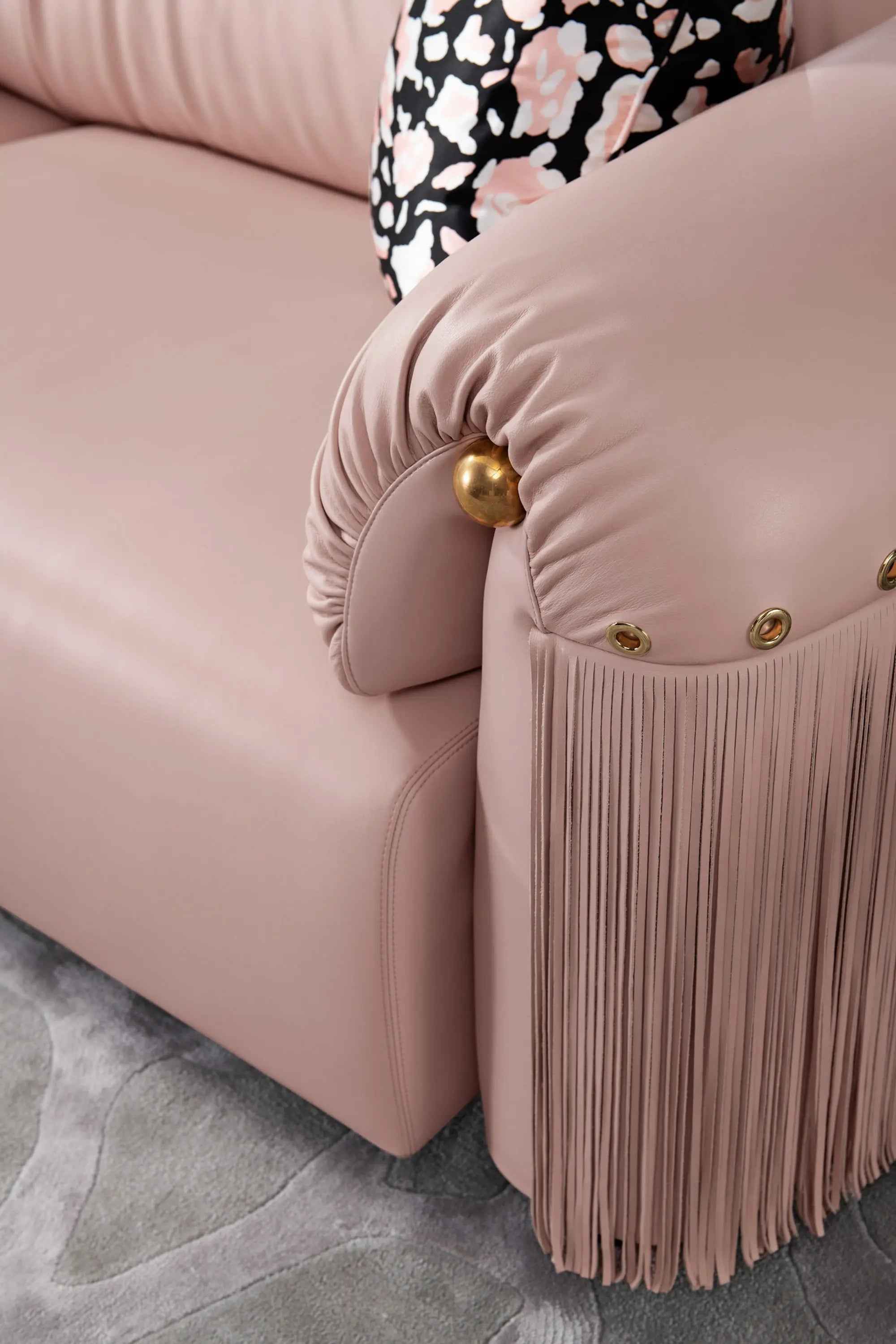 Modern Design Full Leather Living Room Sofa WH311SF2 two seater Modern furniture sofa