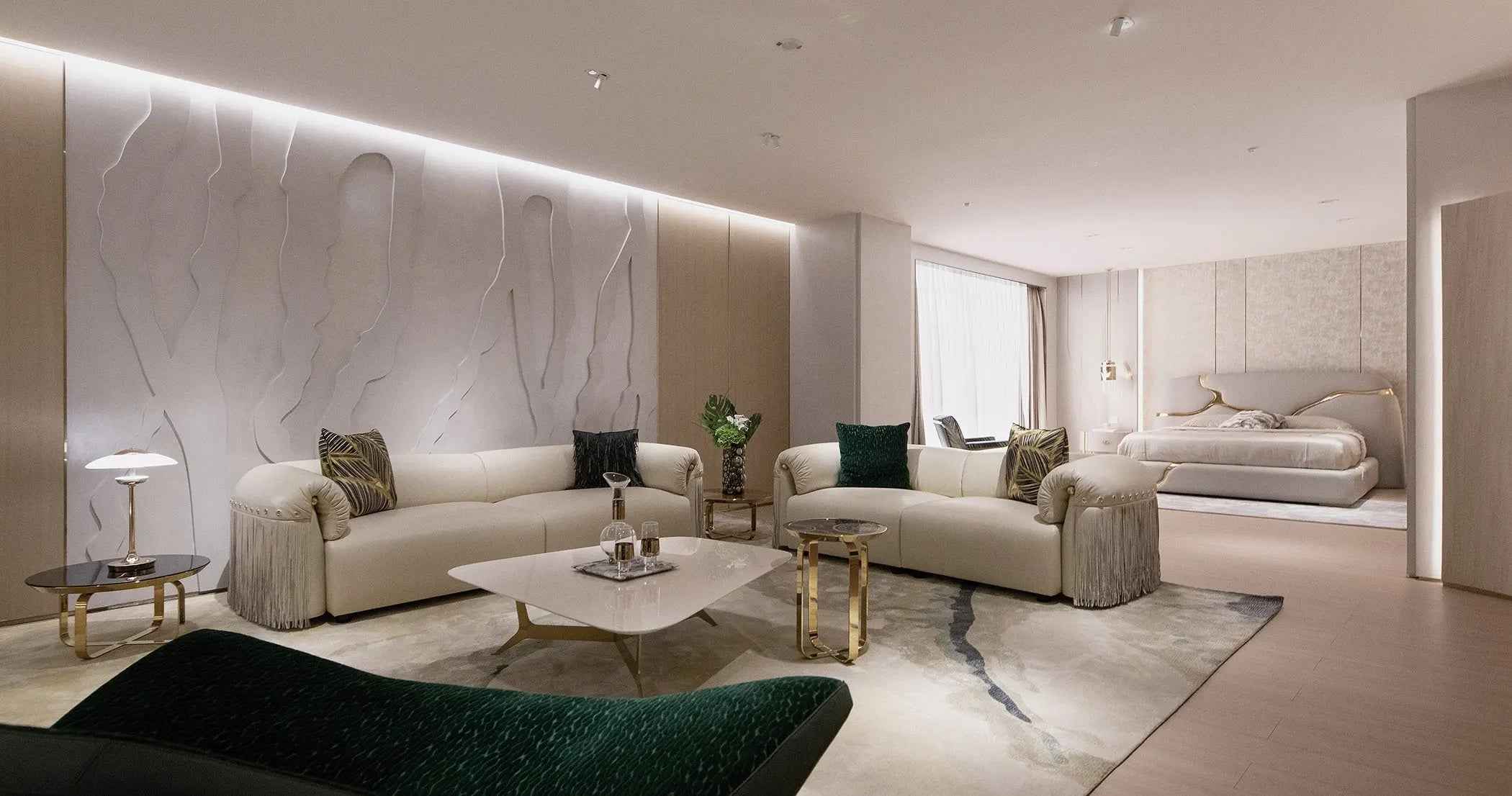 Modern Design Full Leather Living Room Sofa WH311SF2 two seater Modern furniture sofa