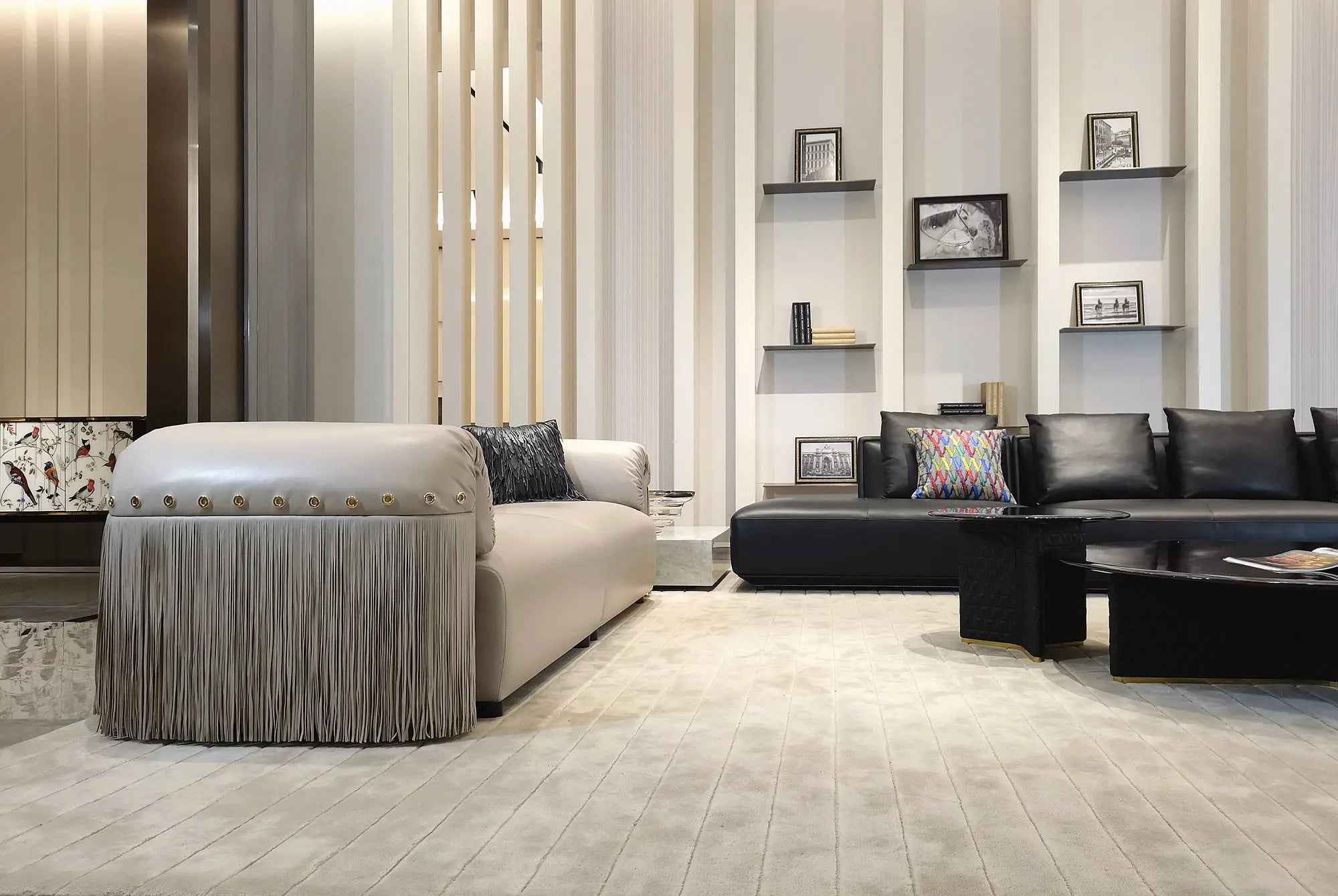 Modern Design Full Leather Living Room Sofa WH311SF2 two seater Modern furniture sofa