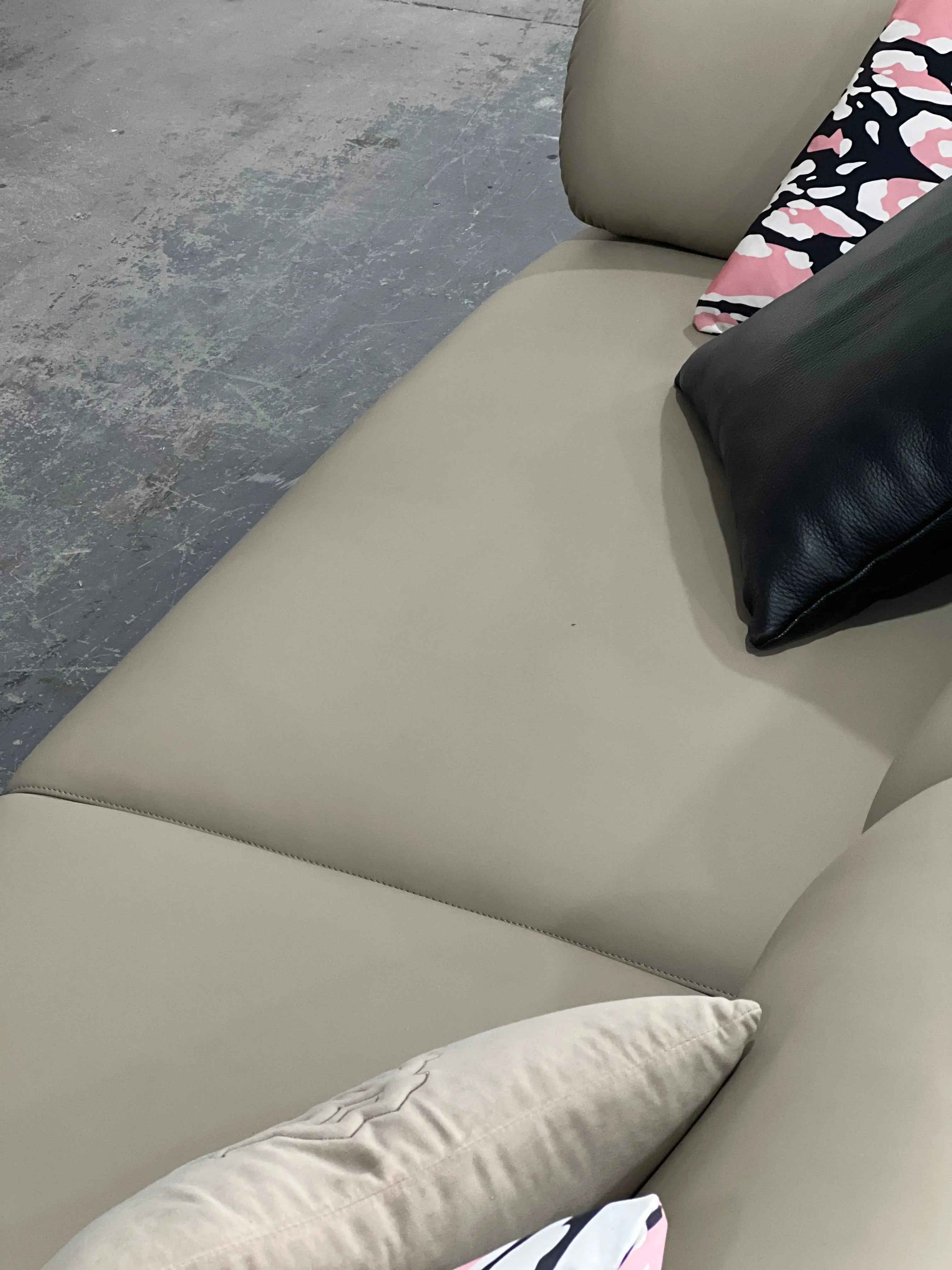 Modern Design Full Leather Living Room Sofa WH311SF2 two seater Modern furniture sofa