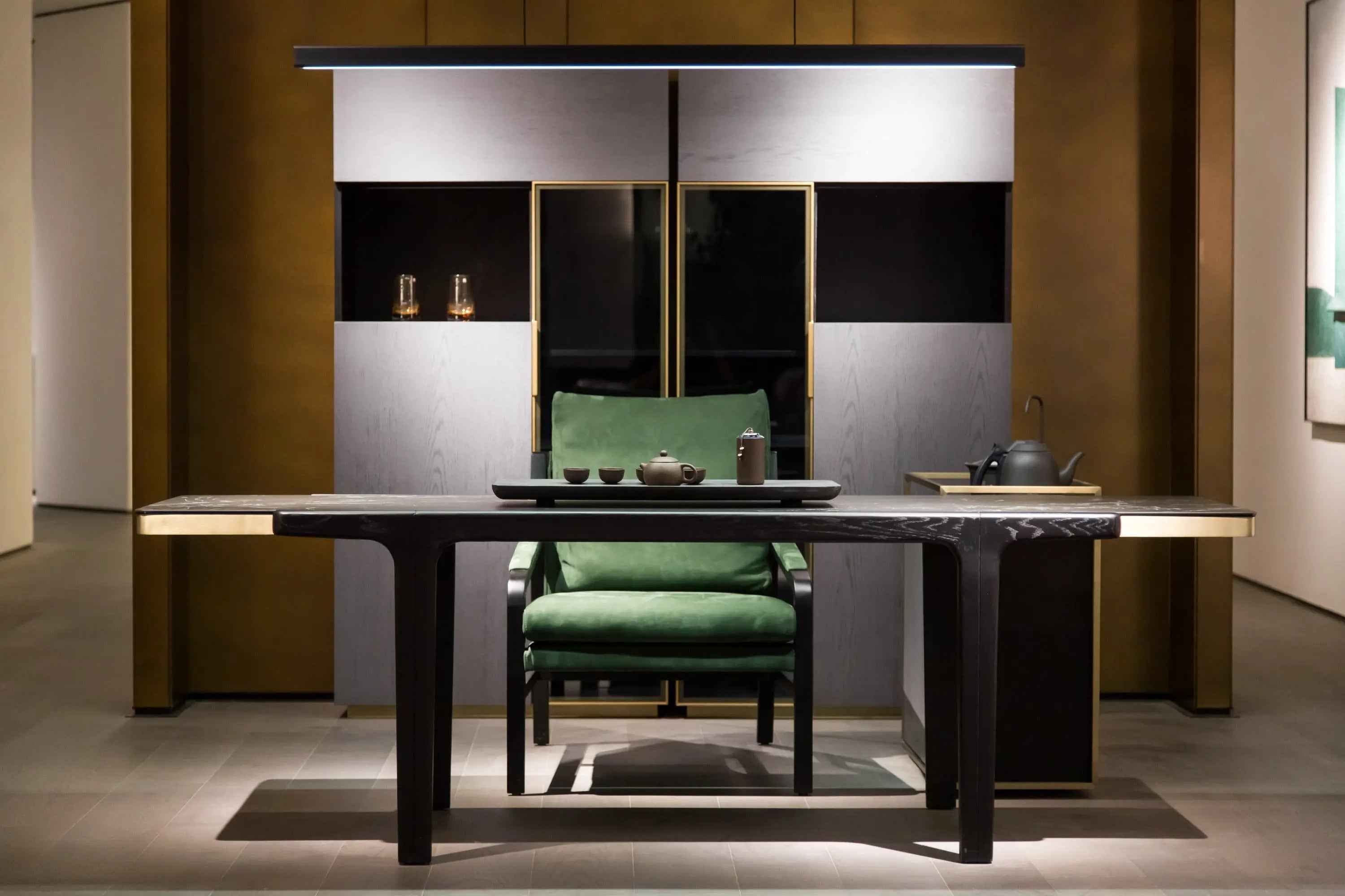 Modern Luxury Glass Tea Table - Elegant Design for Contemporary Living