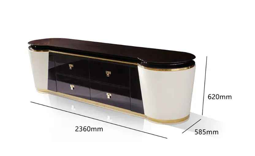 Modern Luxury TV Stand - Contemporary Entertainment Center W008H12 Bentley TV Cabinet