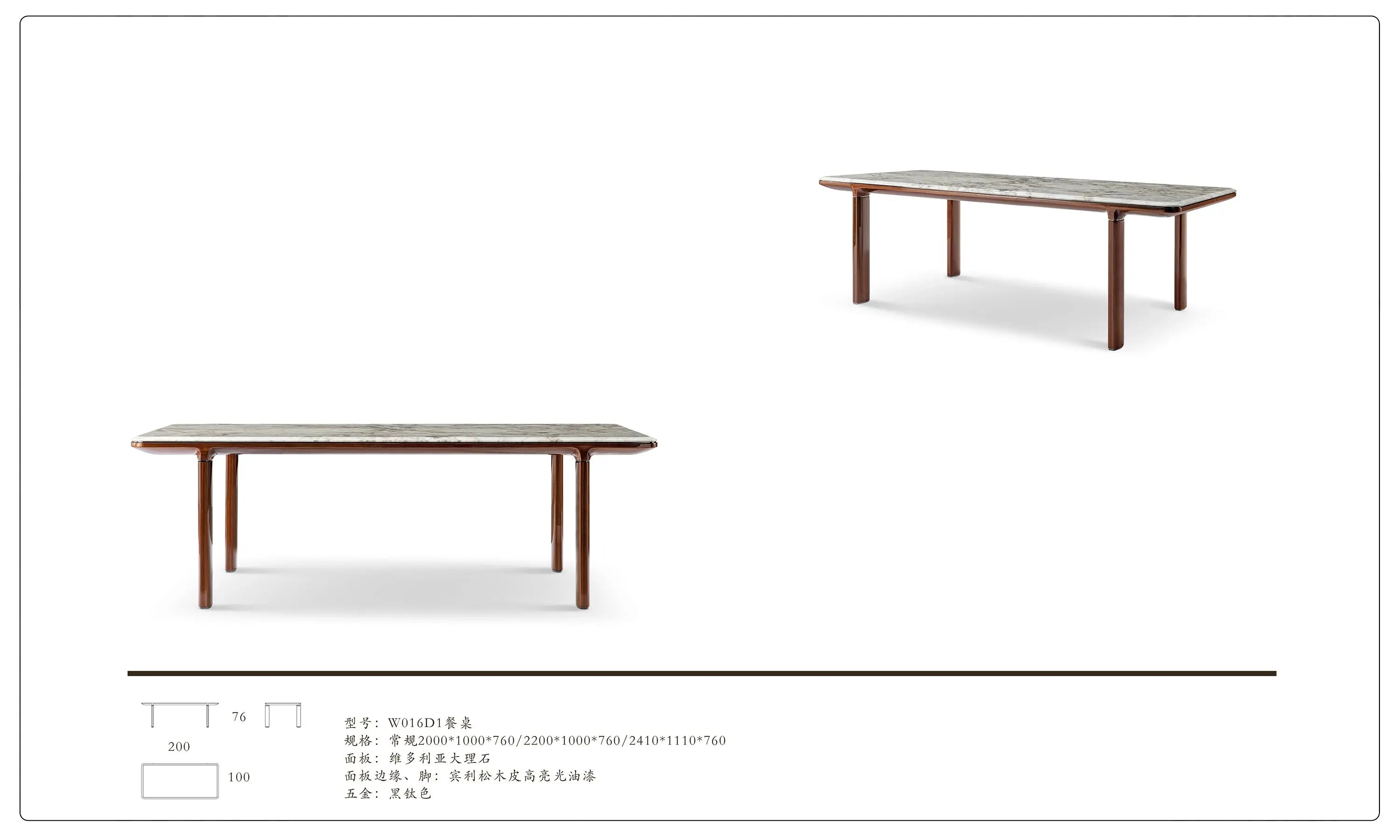 Modern Marble Dining Table W016D1 Bentley Dining Table,long dining table W