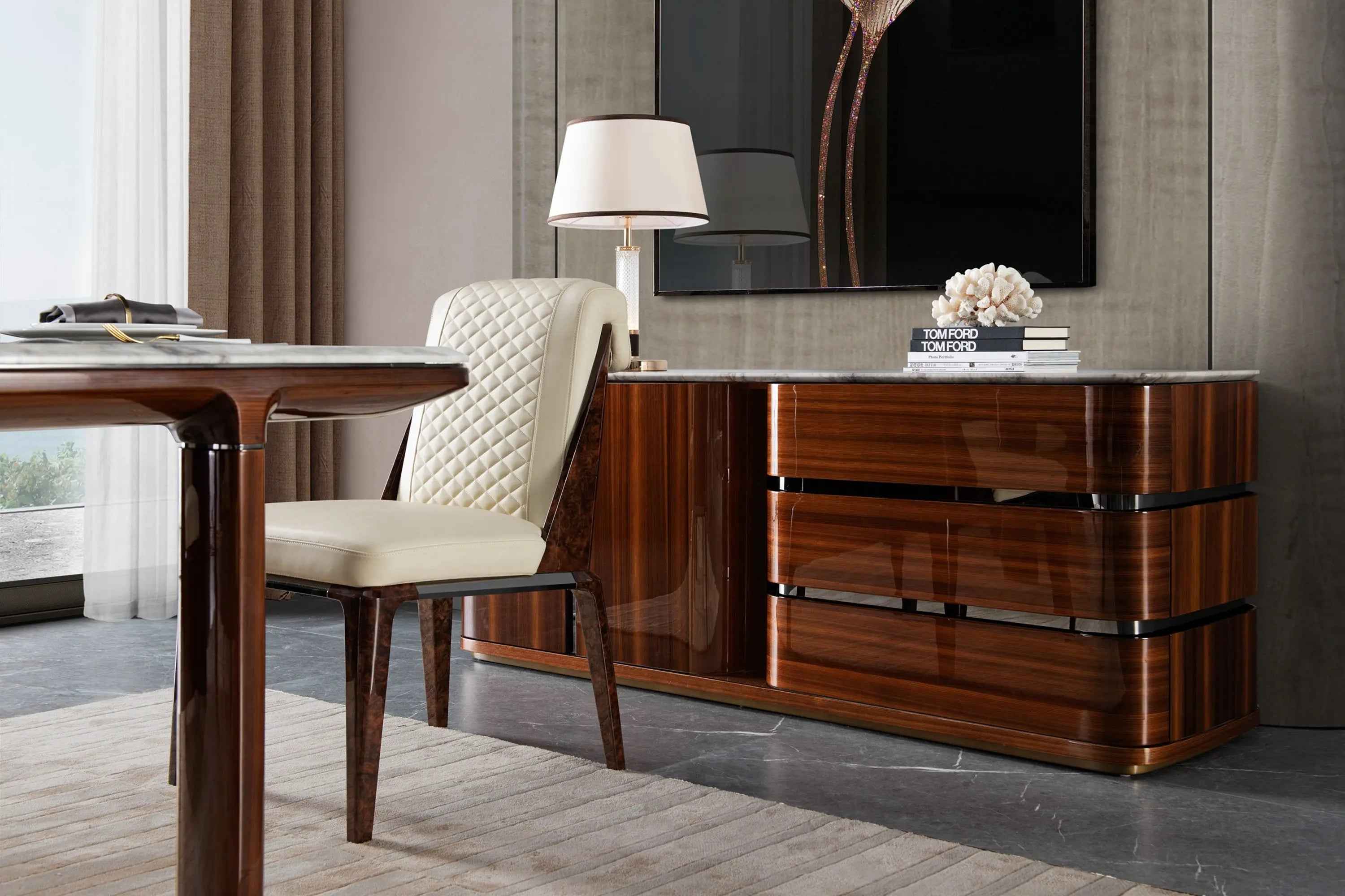 Modern Marble Dining Table W016D1 Bentley Dining Table,long dining table