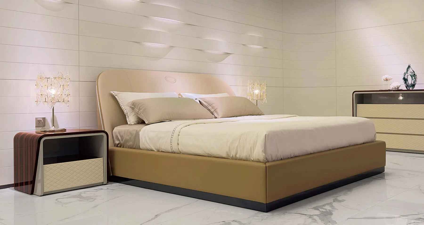 Modern Side Table Bedroom Bedside Nightstand With Drawer W006B11 Bentley style Eastgate Bedside Table