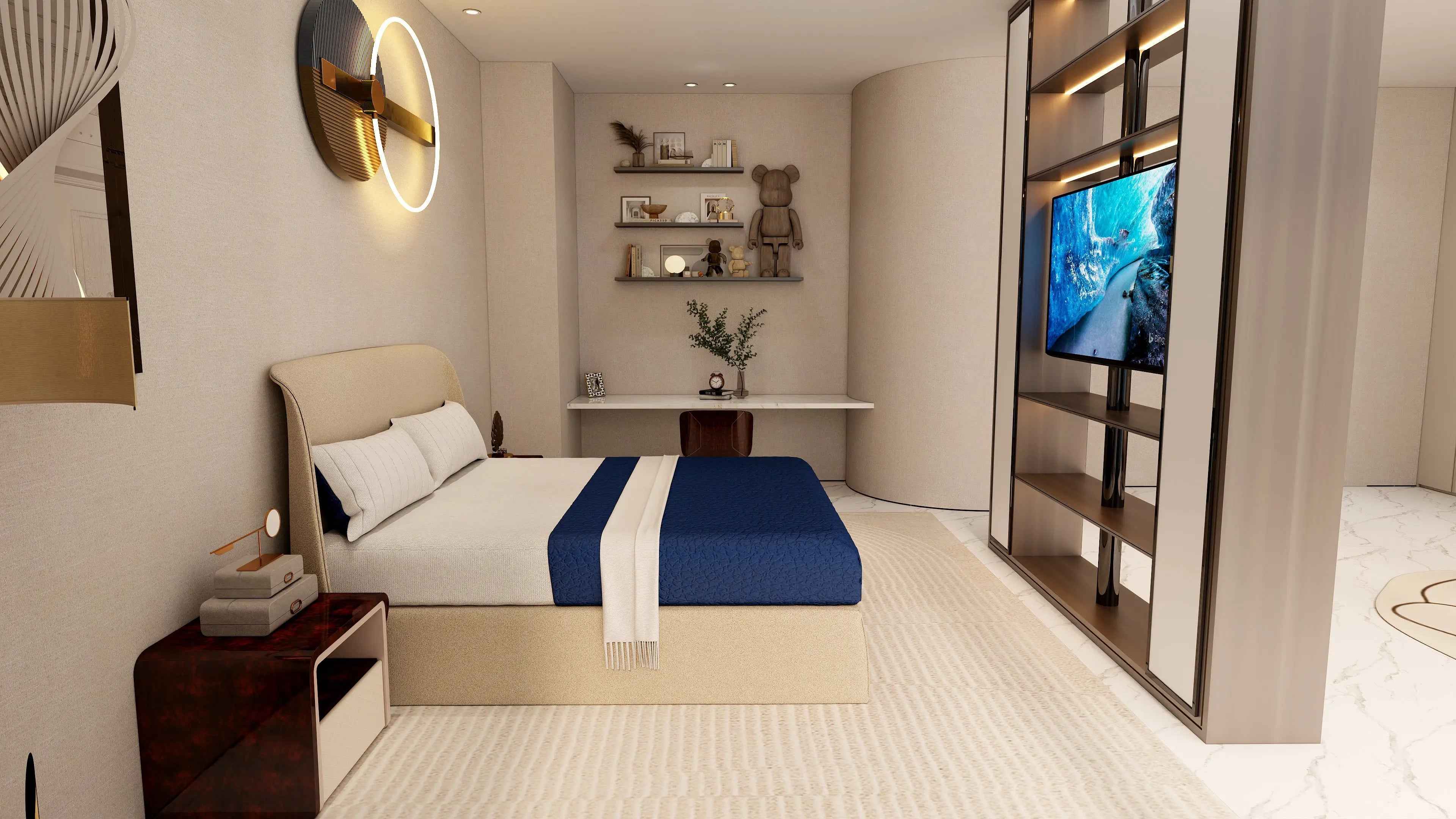 Modern Side Table Bedroom Bedside Nightstand With Drawer W006B11 Bentley style Eastgate Bedside Table