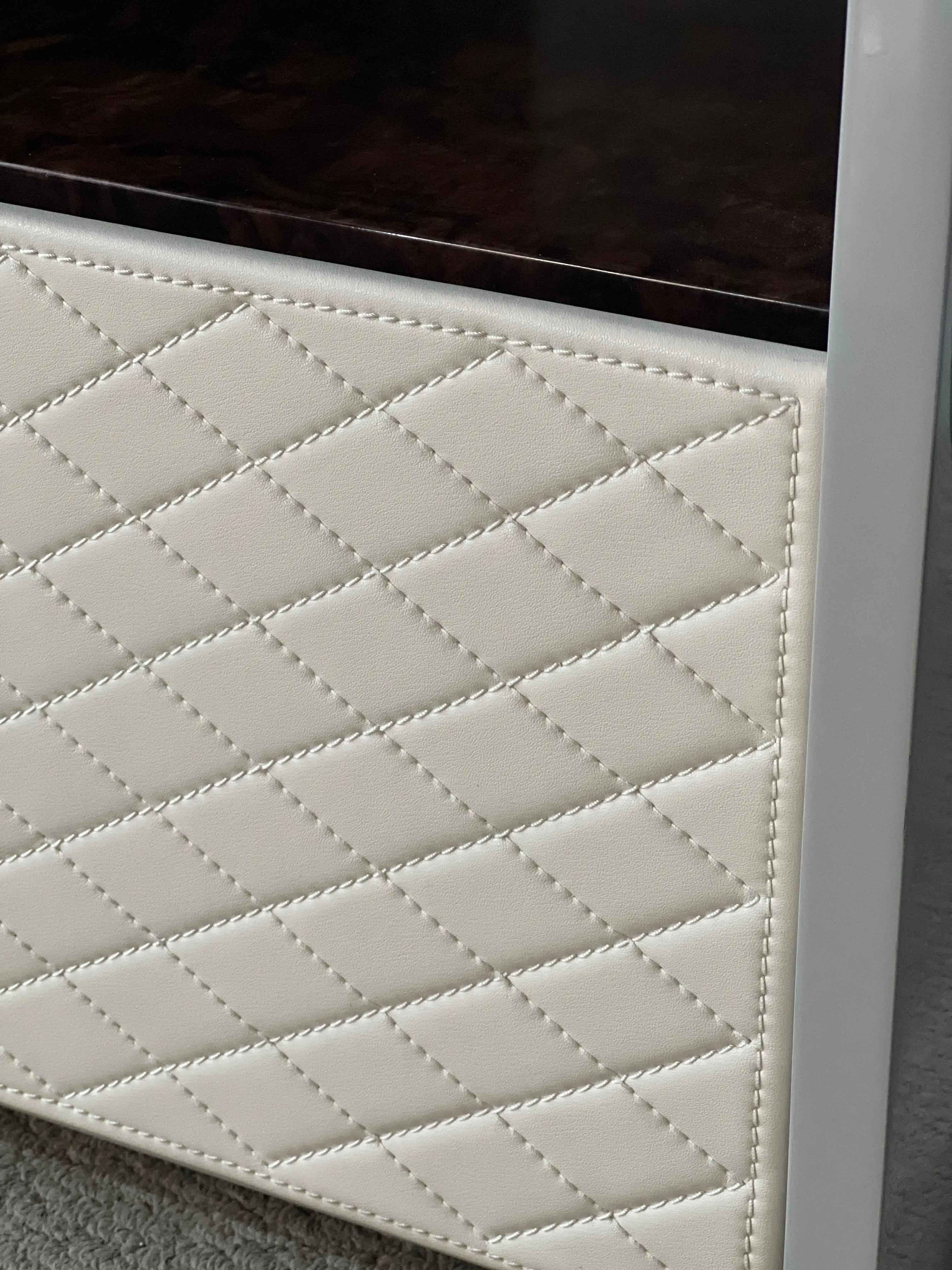 Modern Side Table Bedroom Bedside Nightstand With Drawer W006B11 Bentley style Eastgate Bedside Table