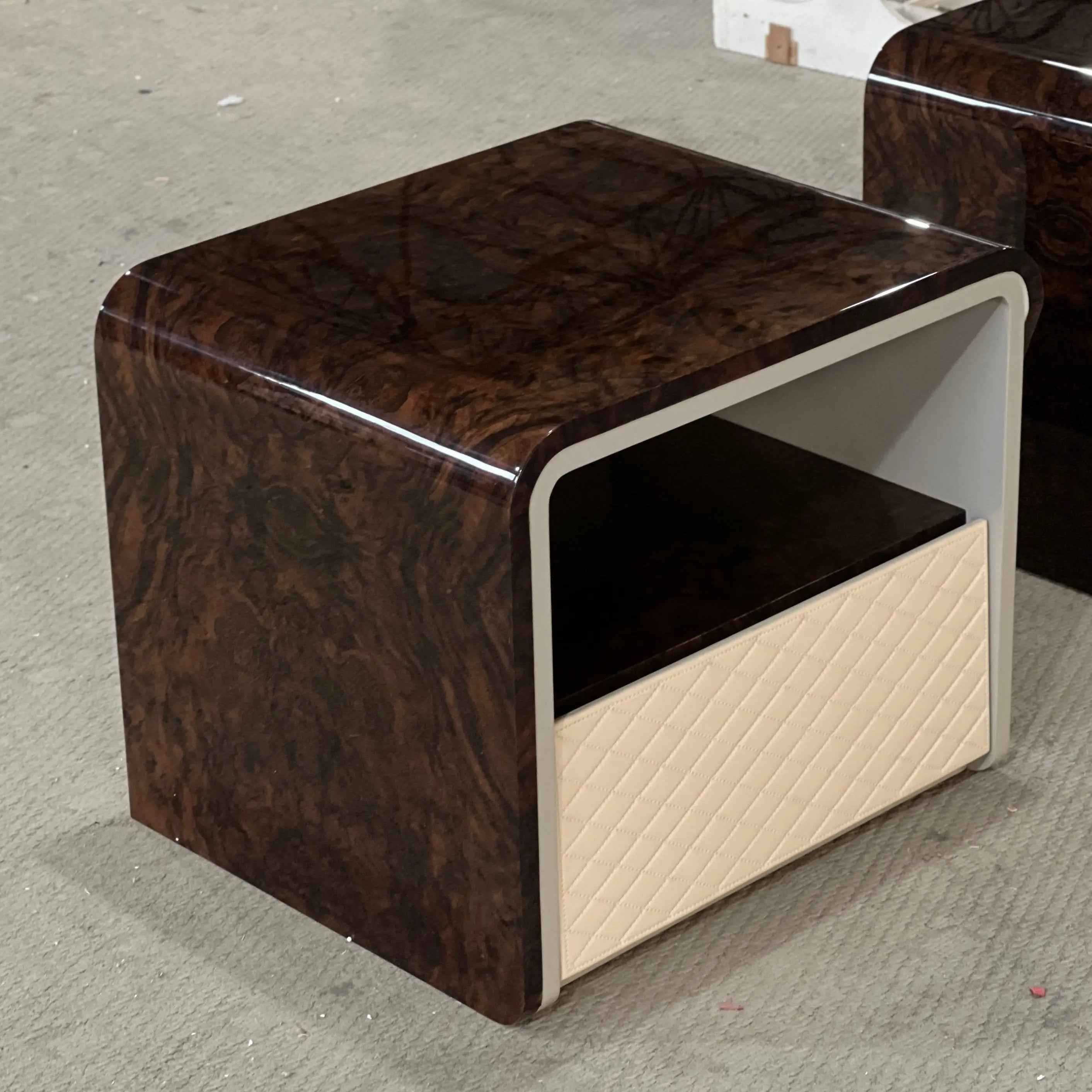 Modern Side Table Bedroom Bedside Nightstand With Drawer W006B11 Bentley style Eastgate Bedside Table