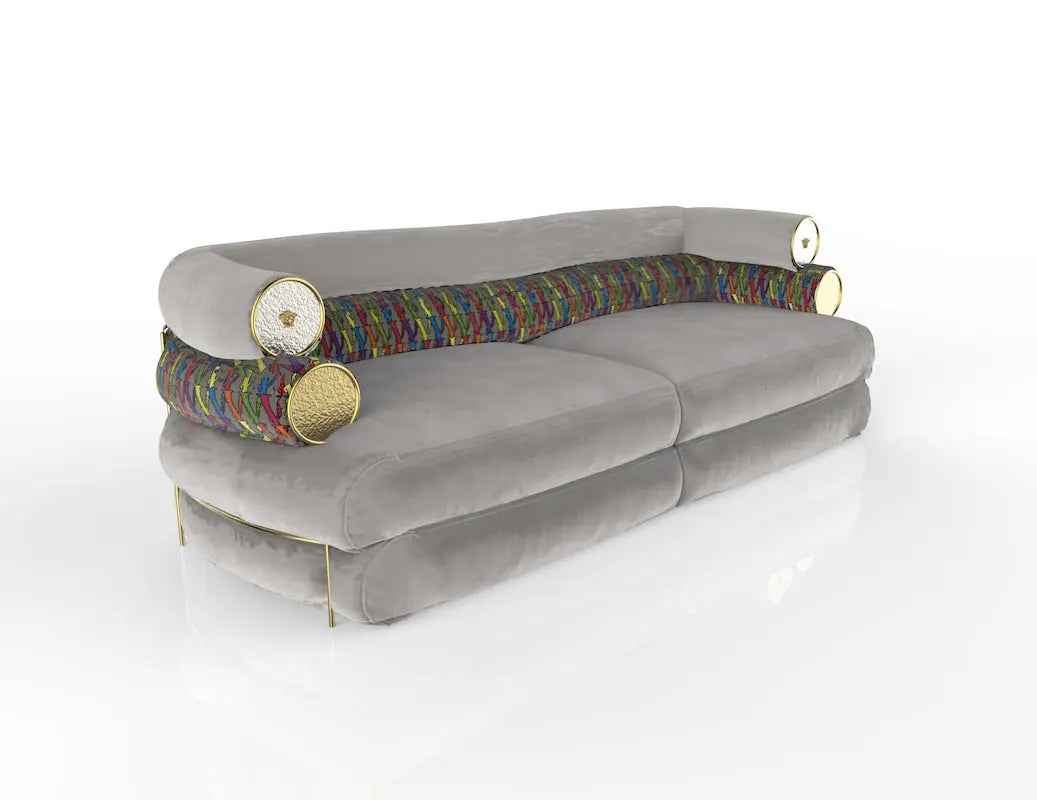 Modern creative design sofa high-end quality living room sofa WH310SF3B Three-seat sofa type B