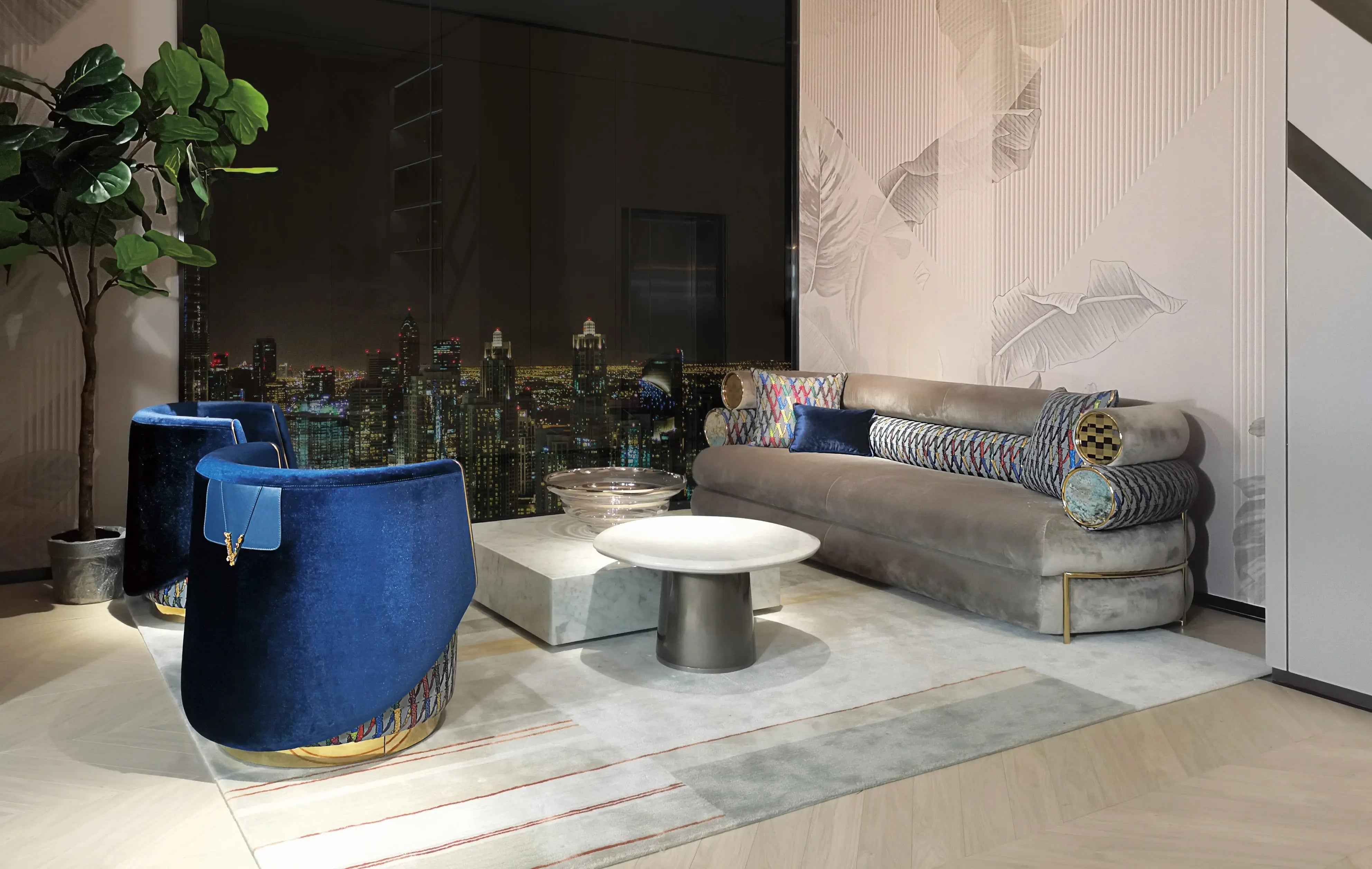 Modern creative design sofa high-end quality living room sofa WH310SF3B Three-seat sofa type B