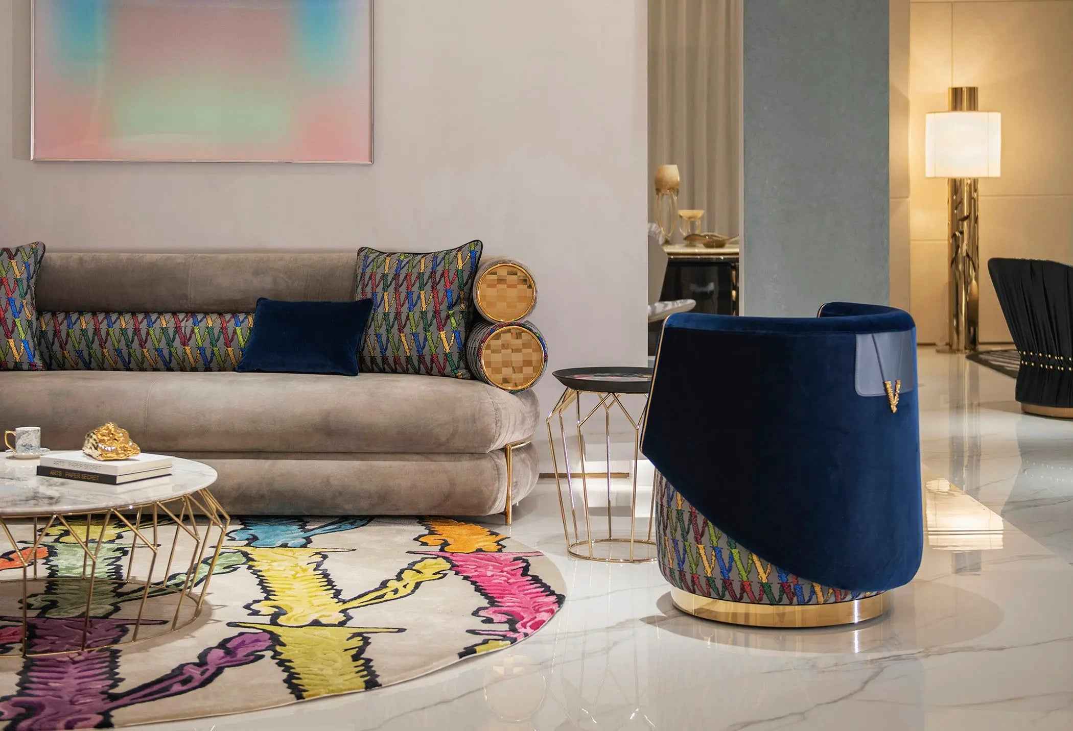 Modern creative design sofa high-end quality living room sofa WH310SF3B Three-seat sofa type B