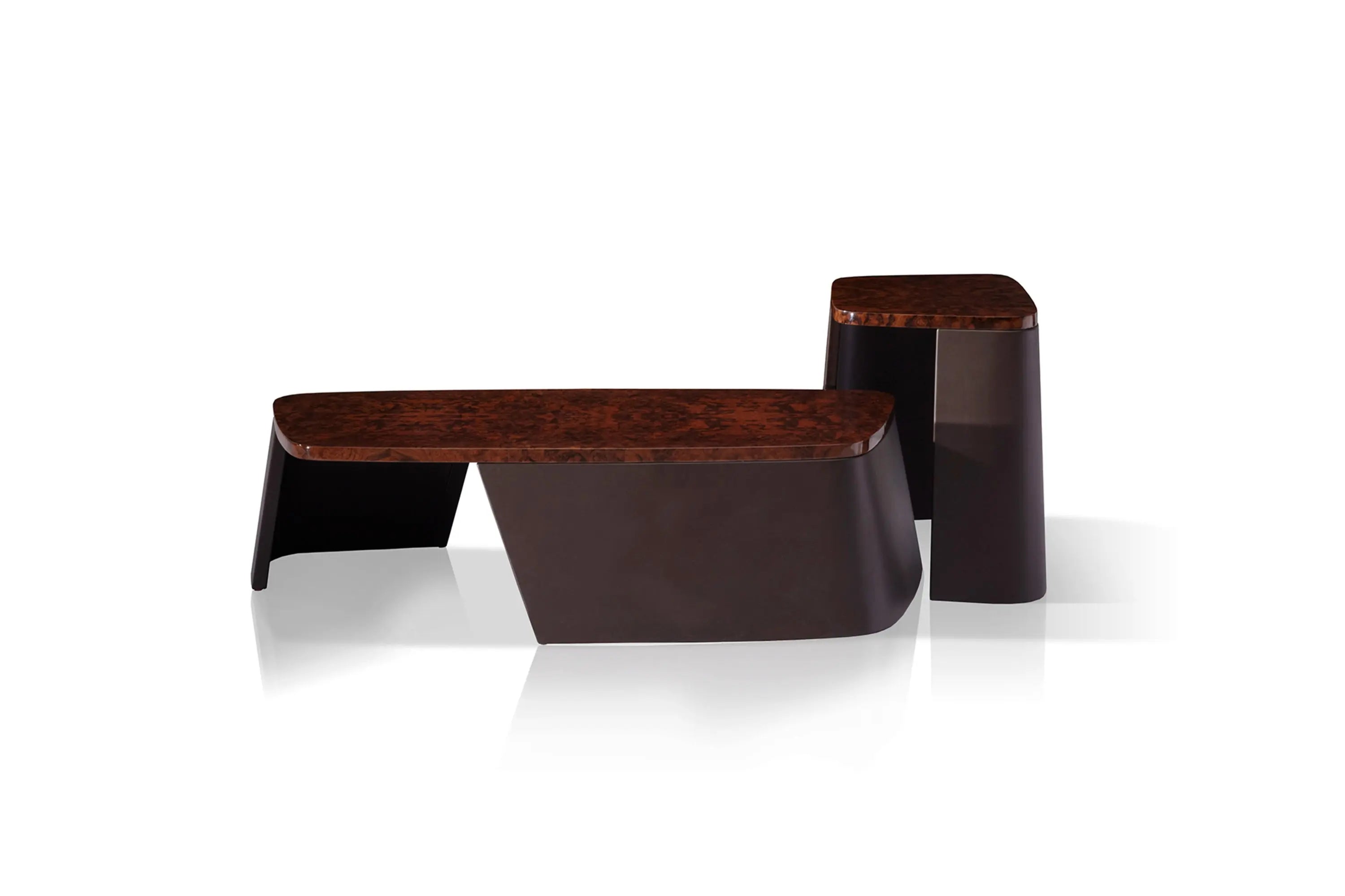 Modern luxury walnut veneer coffee table W001H3-1 Bentley style Kew Coffee Table Tea table Coner table W