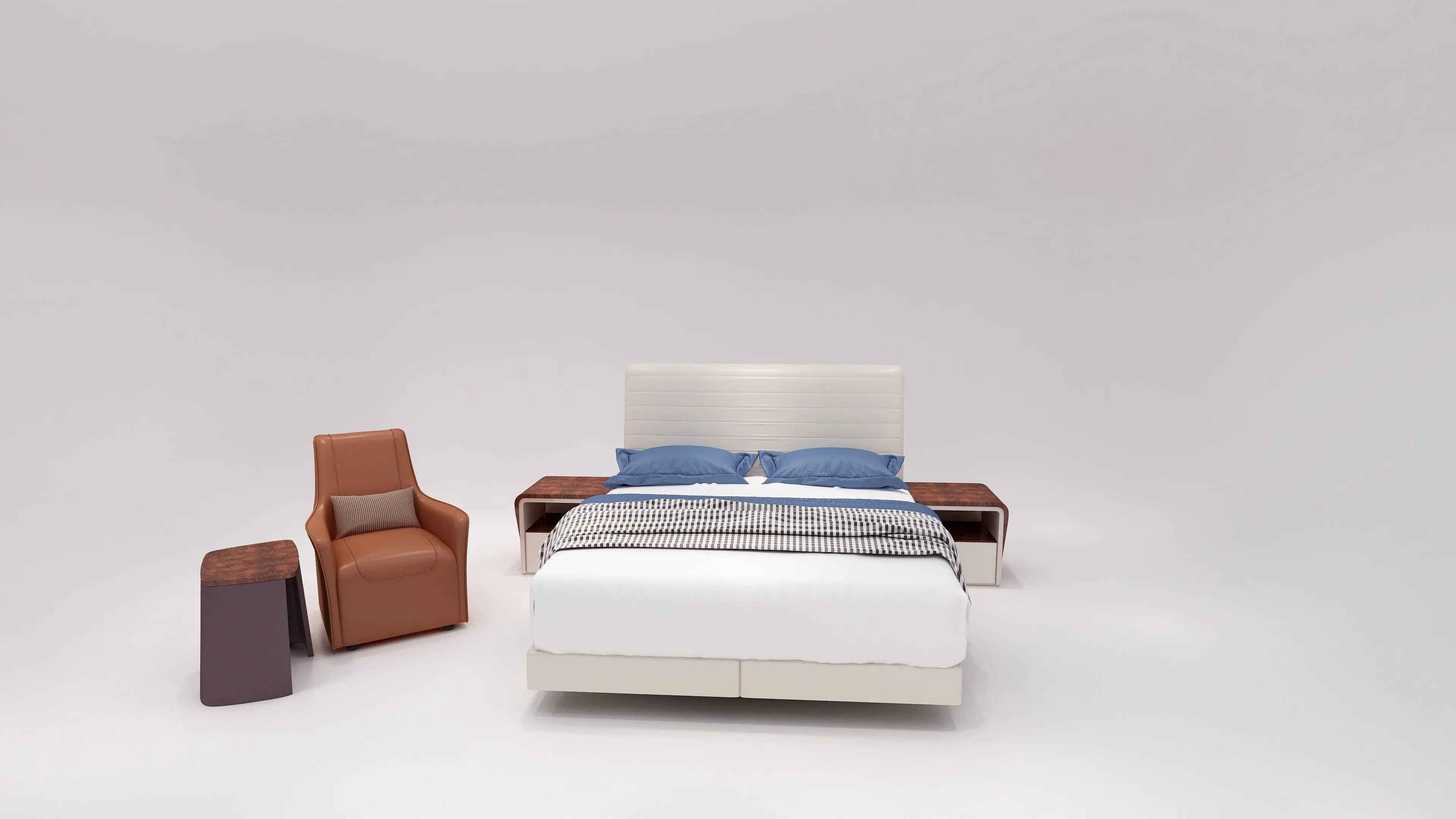 Modern luxury walnut veneer coffee table W001H3 Bentley style Kew Coffee Table Tea table Coner table