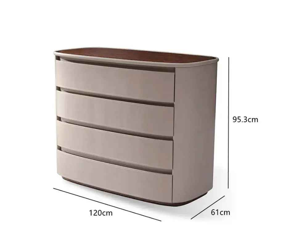 Modern Wooden Storage W001B12 White Sideboard Luxury Bedroom Sideboard Bentley Chest of Drawers