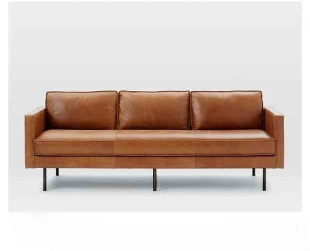 SF-145 Axel Leather Sofa