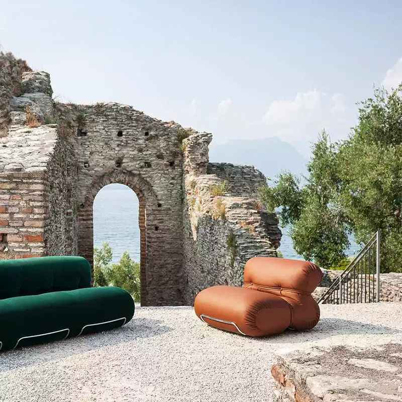 SF-396 Modern Simple Multi-Person Sofa