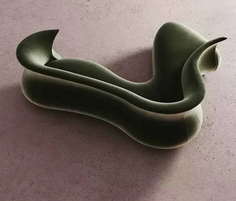 SF-410 Multi-Person Sofa Guifei Shaped Bent Lounge Sofa