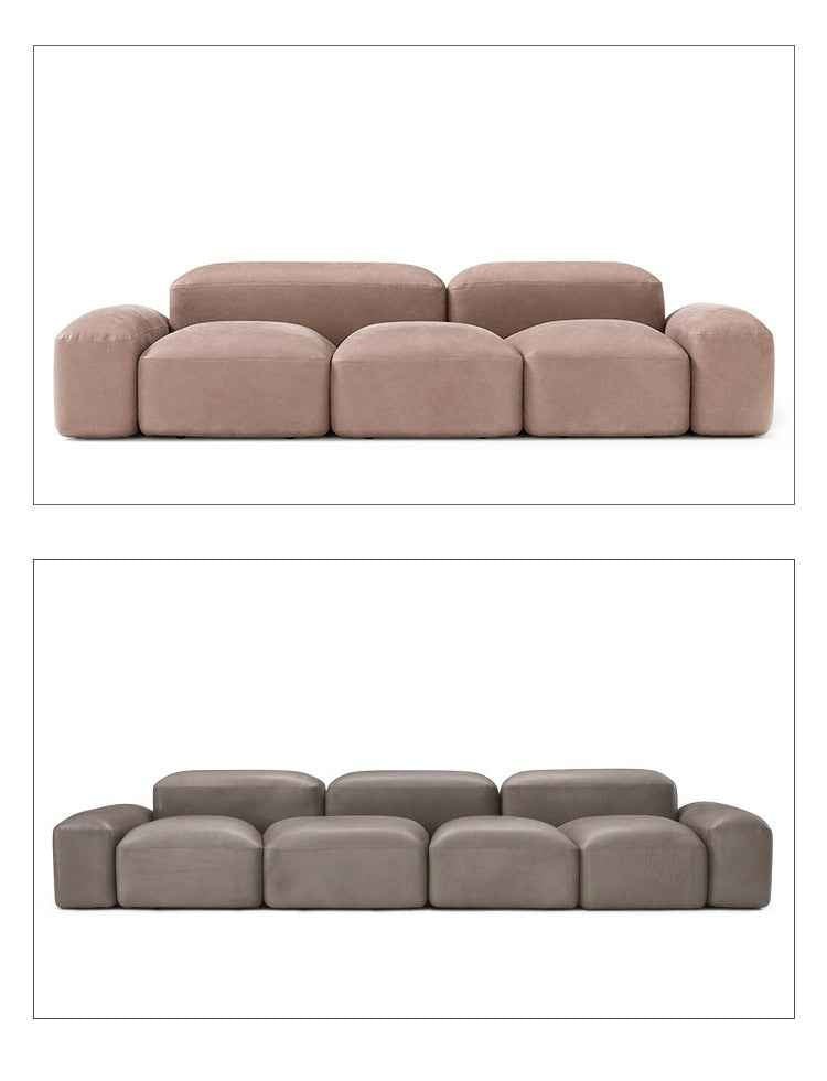 SF-468 Creative Pebbles Combination Multi-Person Fabric Sofa