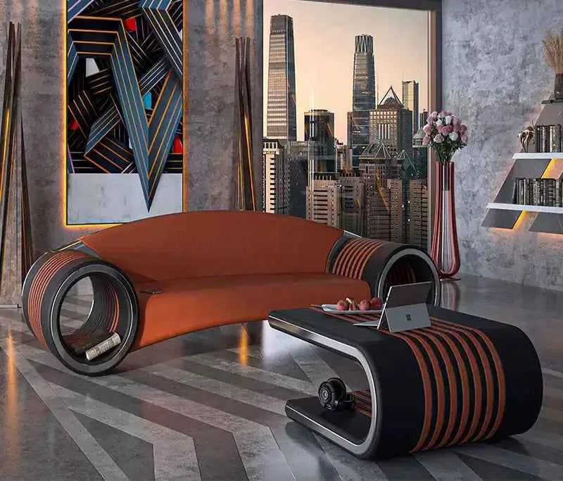 SF-474 Light luxury high-end shaped sofa