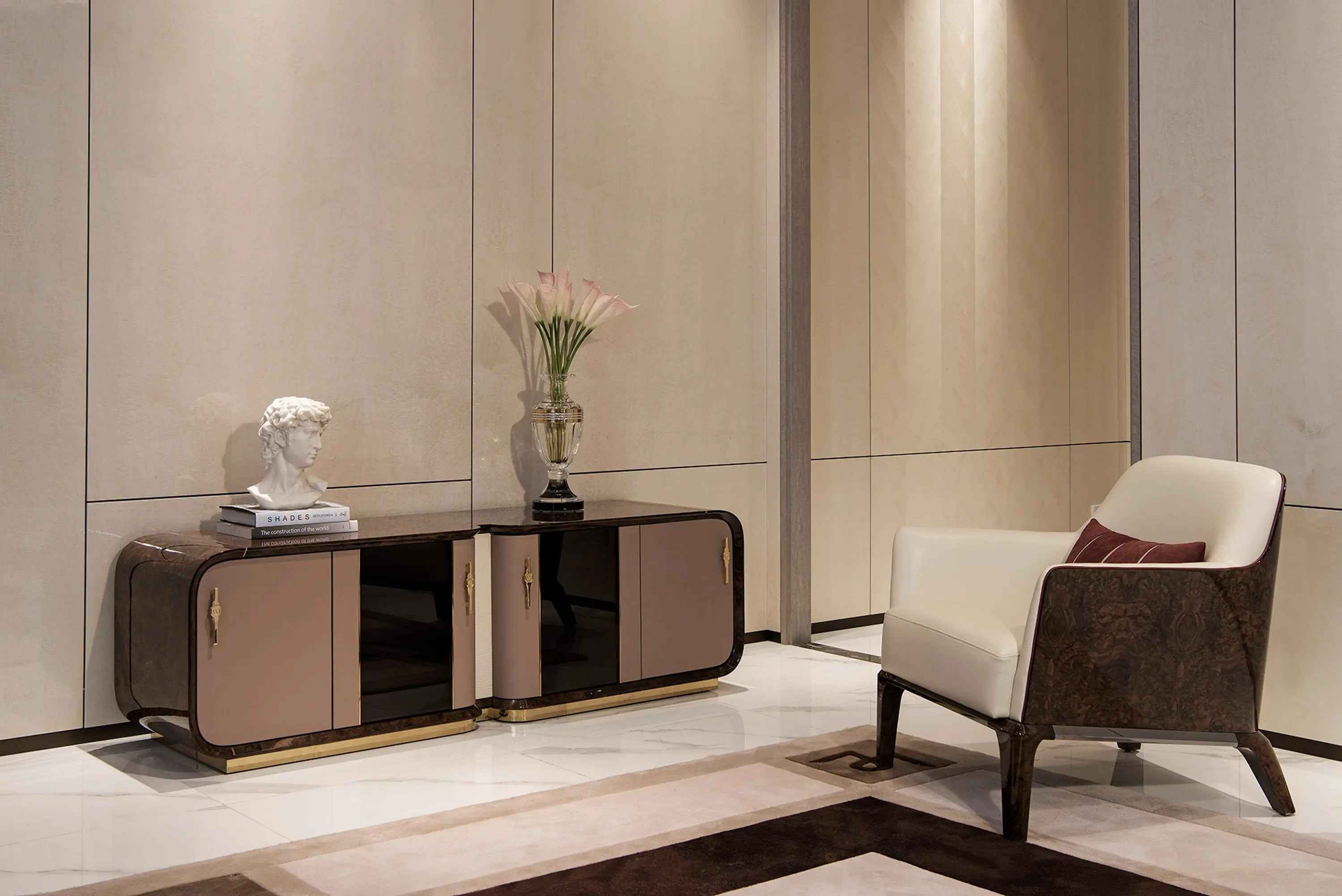 Sleek and Modern TV Cabinet - Enhance Your Entertainment Space W021H12 Turri style Madison TV Cabinet