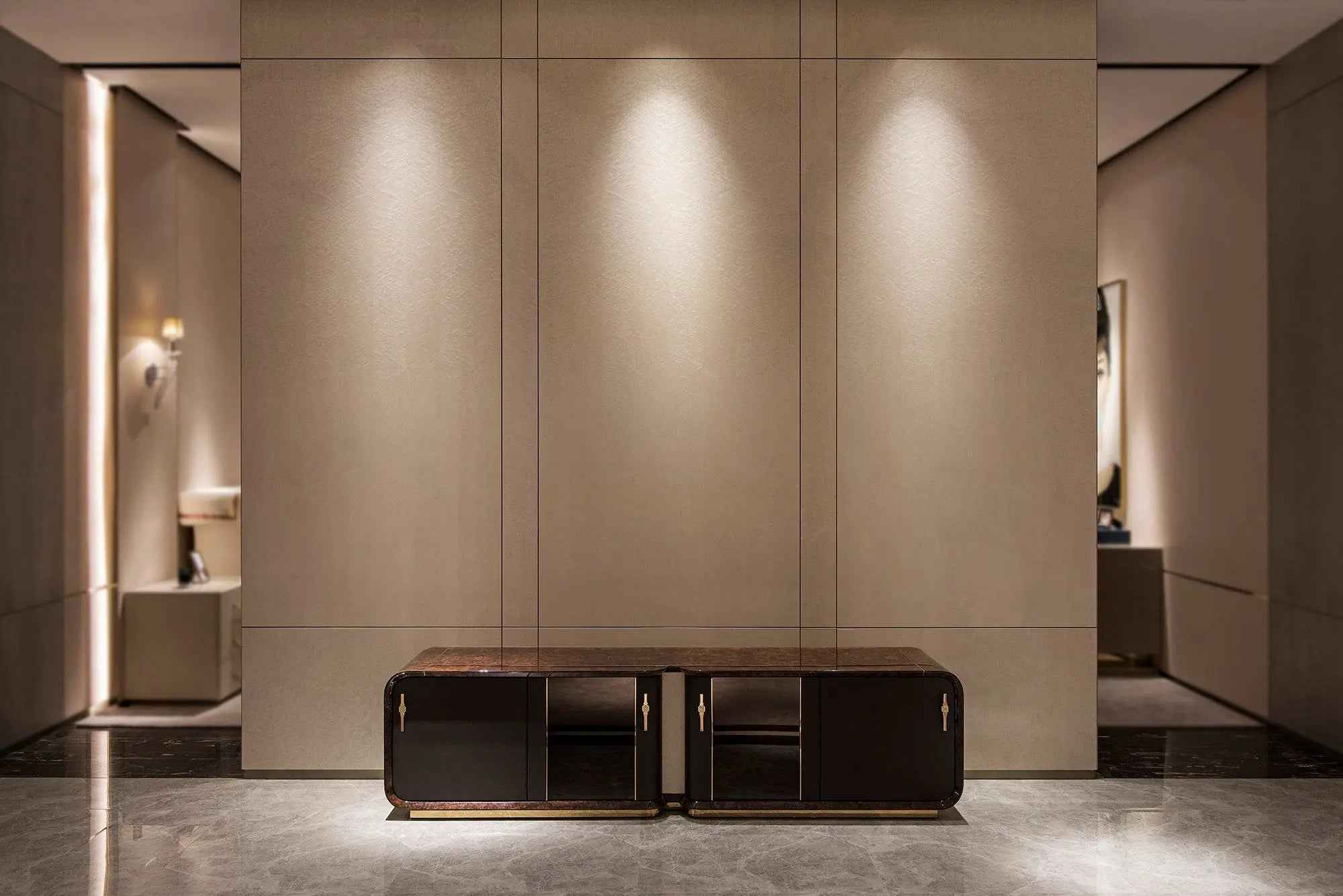 Sleek and Modern TV Cabinet - Enhance Your Entertainment Space W021H12 Turri style Madison TV Cabinet