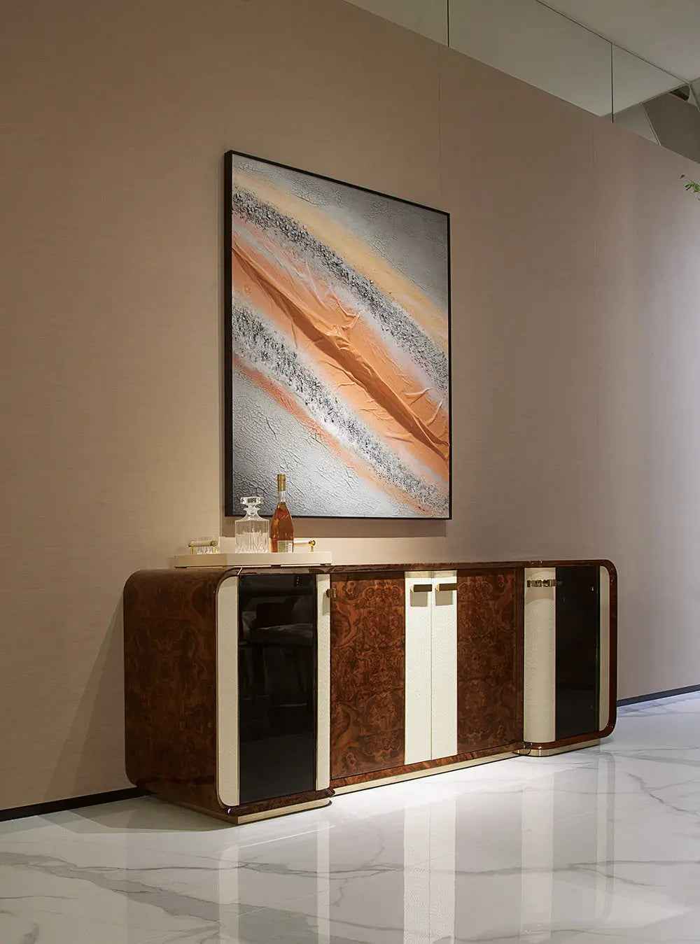 Sleek and Modern TV Cabinet - Enhance Your Entertainment Space W021H12 Turri style Madison TV Cabinet