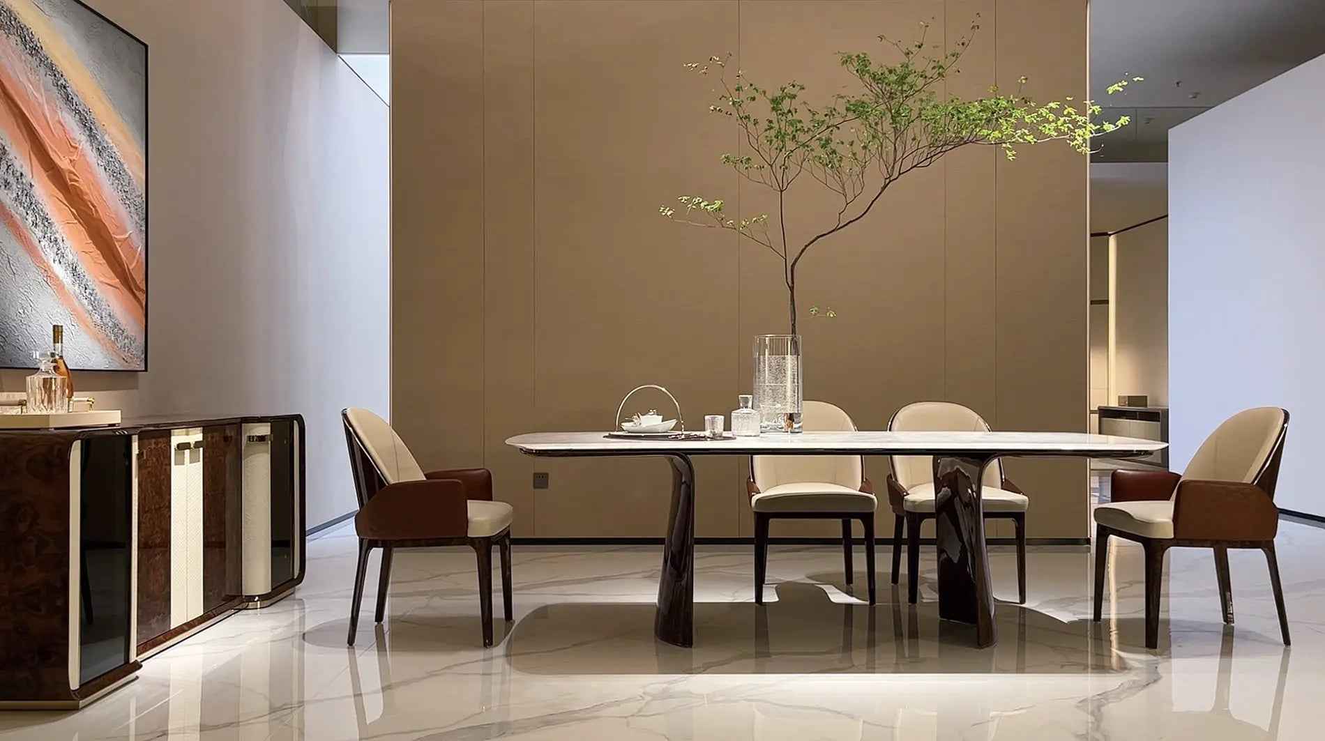 Sleek and Modern TV Cabinet - Enhance Your Entertainment Space W021H12 Turri style Madison TV Cabinet