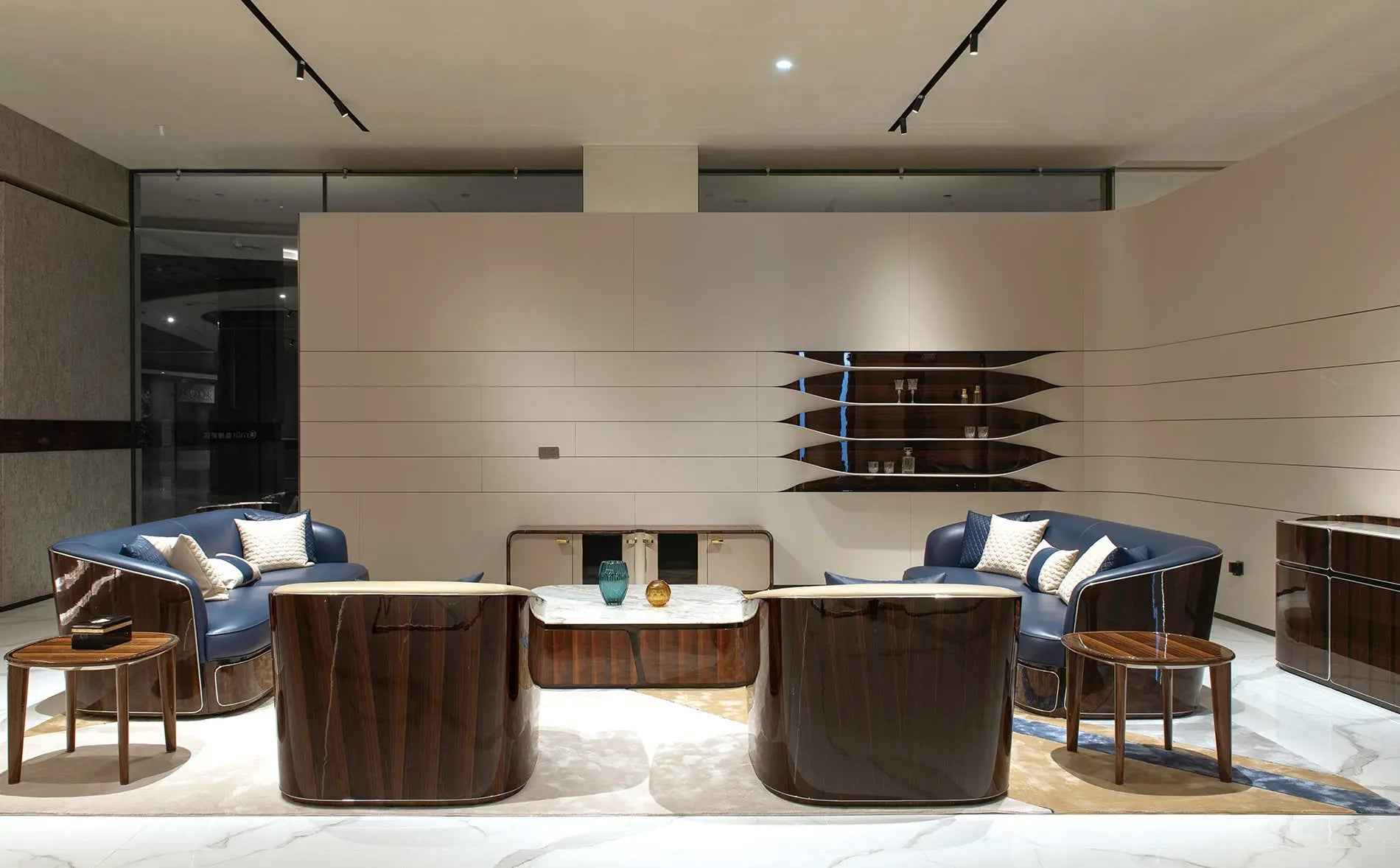 Sleek and Modern TV Cabinet - Enhance Your Entertainment Space W021H12 Turri style Madison TV Cabinet