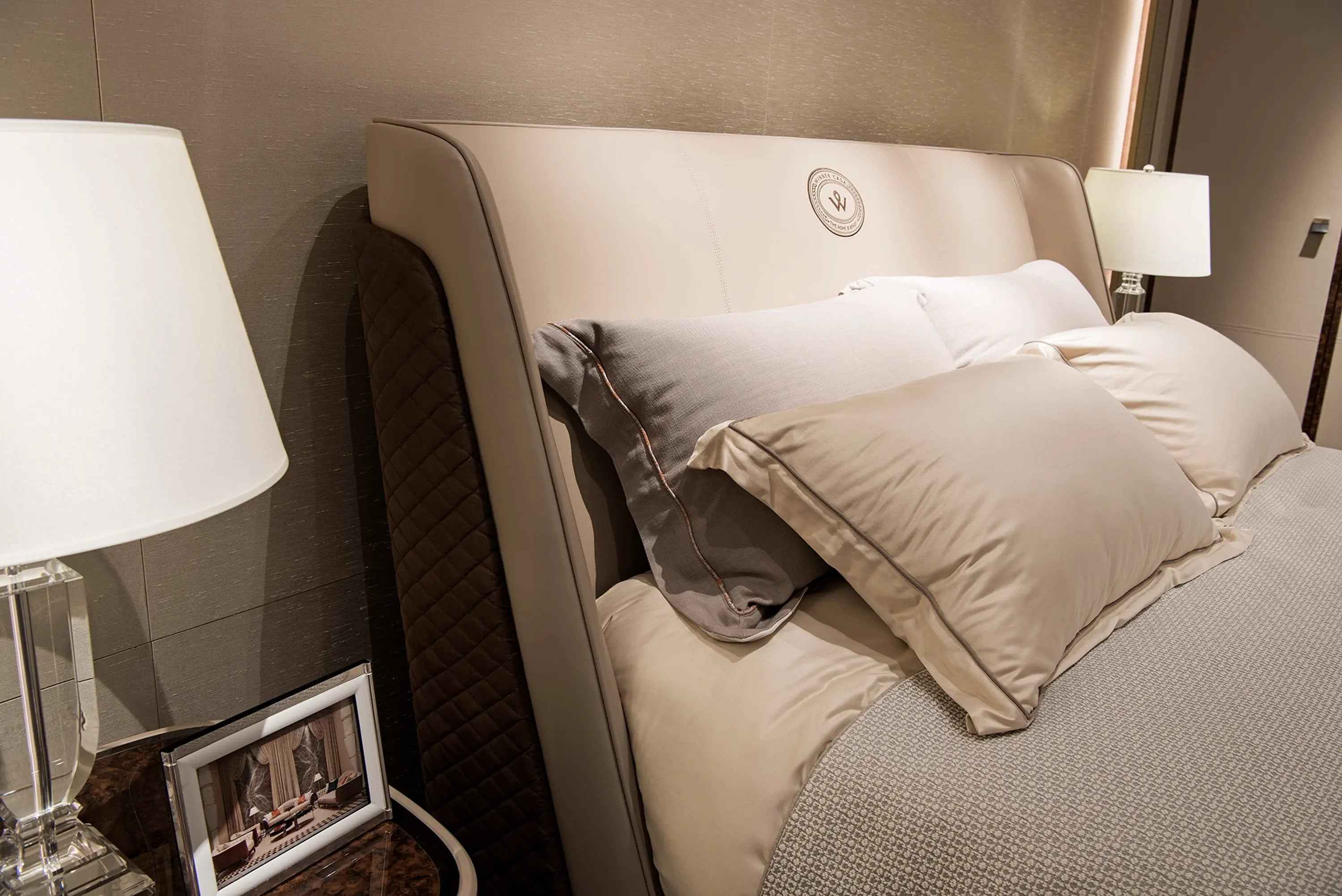 Sleep Tight in Style: Upgrade Your Bedroom with Our Modern Bed W001B10 Bentley style Richmond Bed