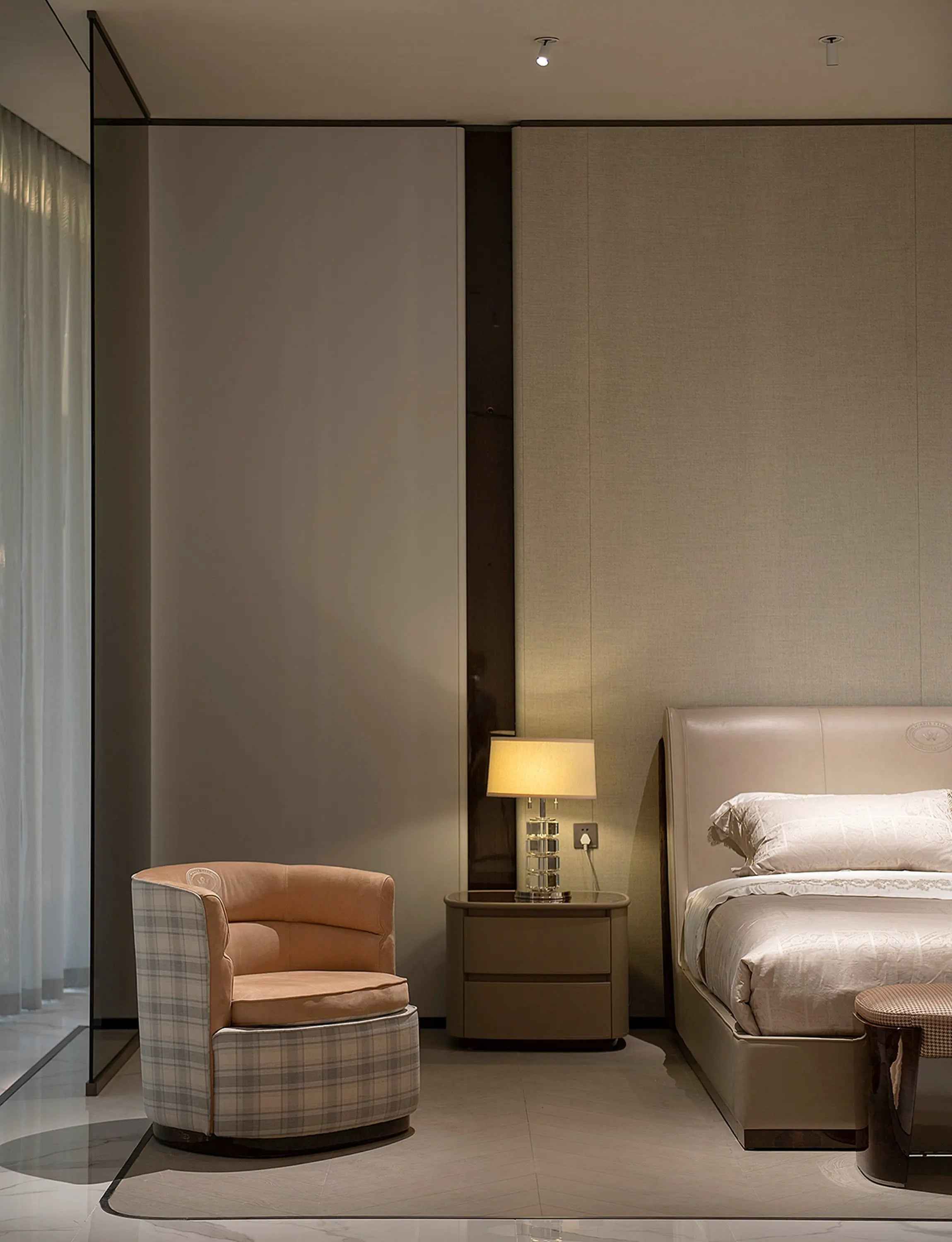 Stylish and Functional Bedside Table for Modern Living Spaces W001B11 Bentley style Harold Bedside Table