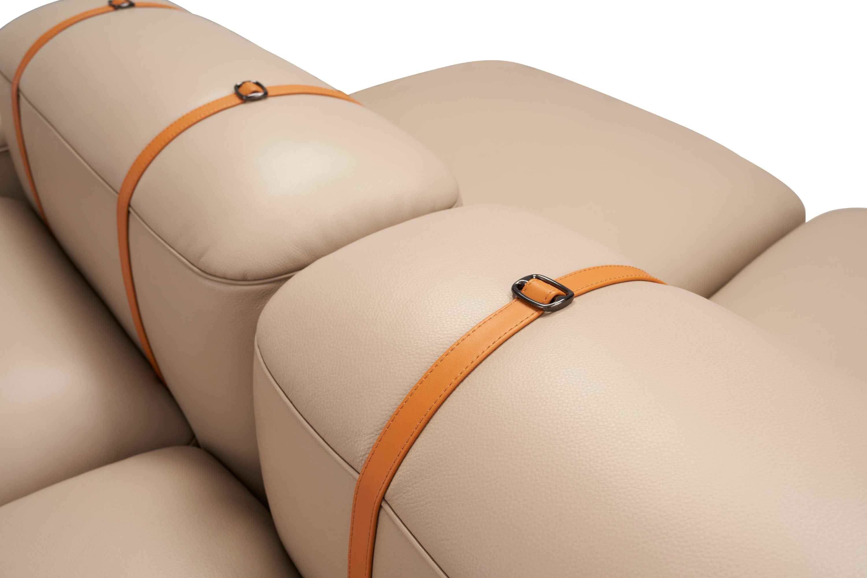 Minimalist Pebble Velvet VJ2-2322 Sofa