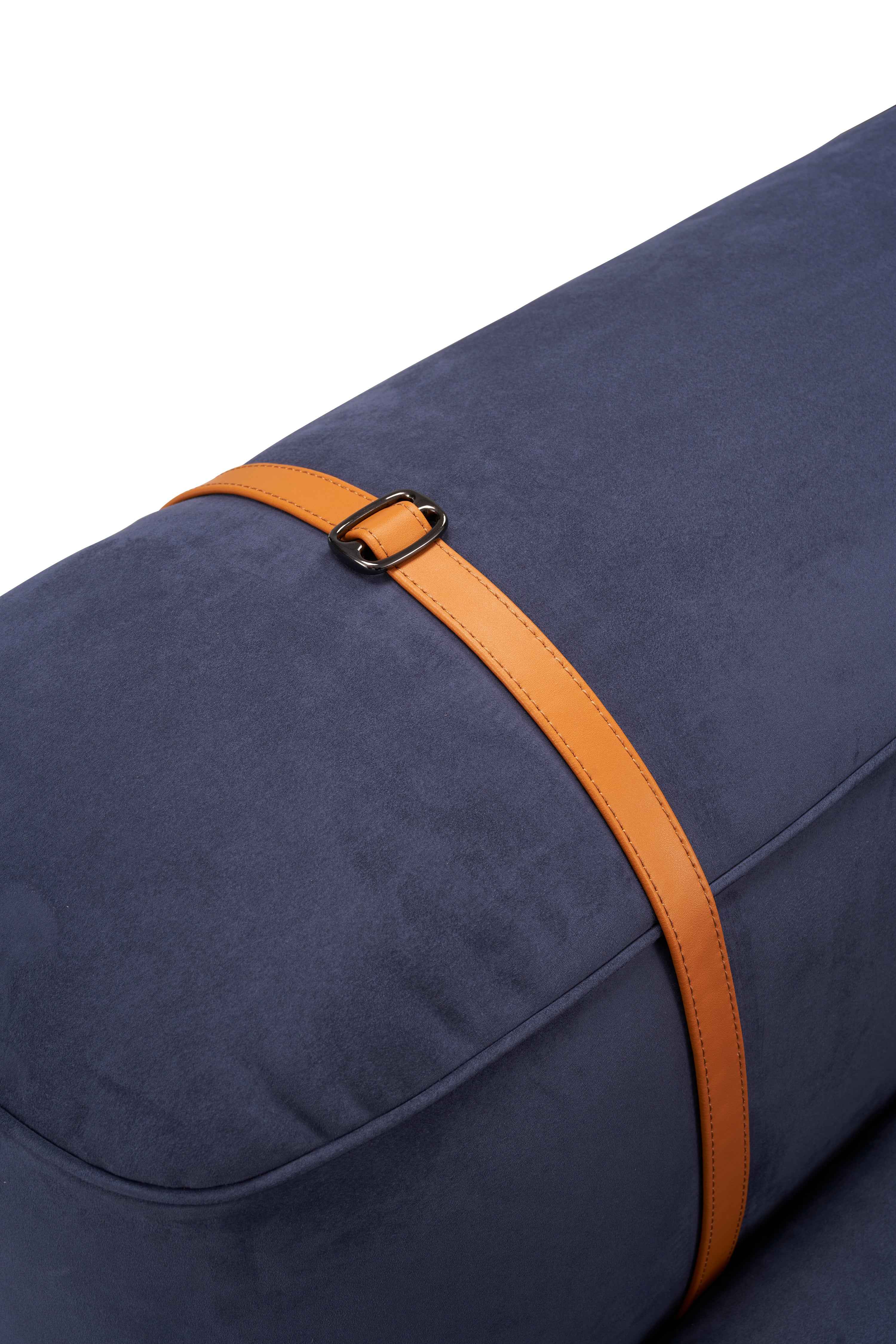 Minimalist Pebble Velvet VJ2-2322 Sofa