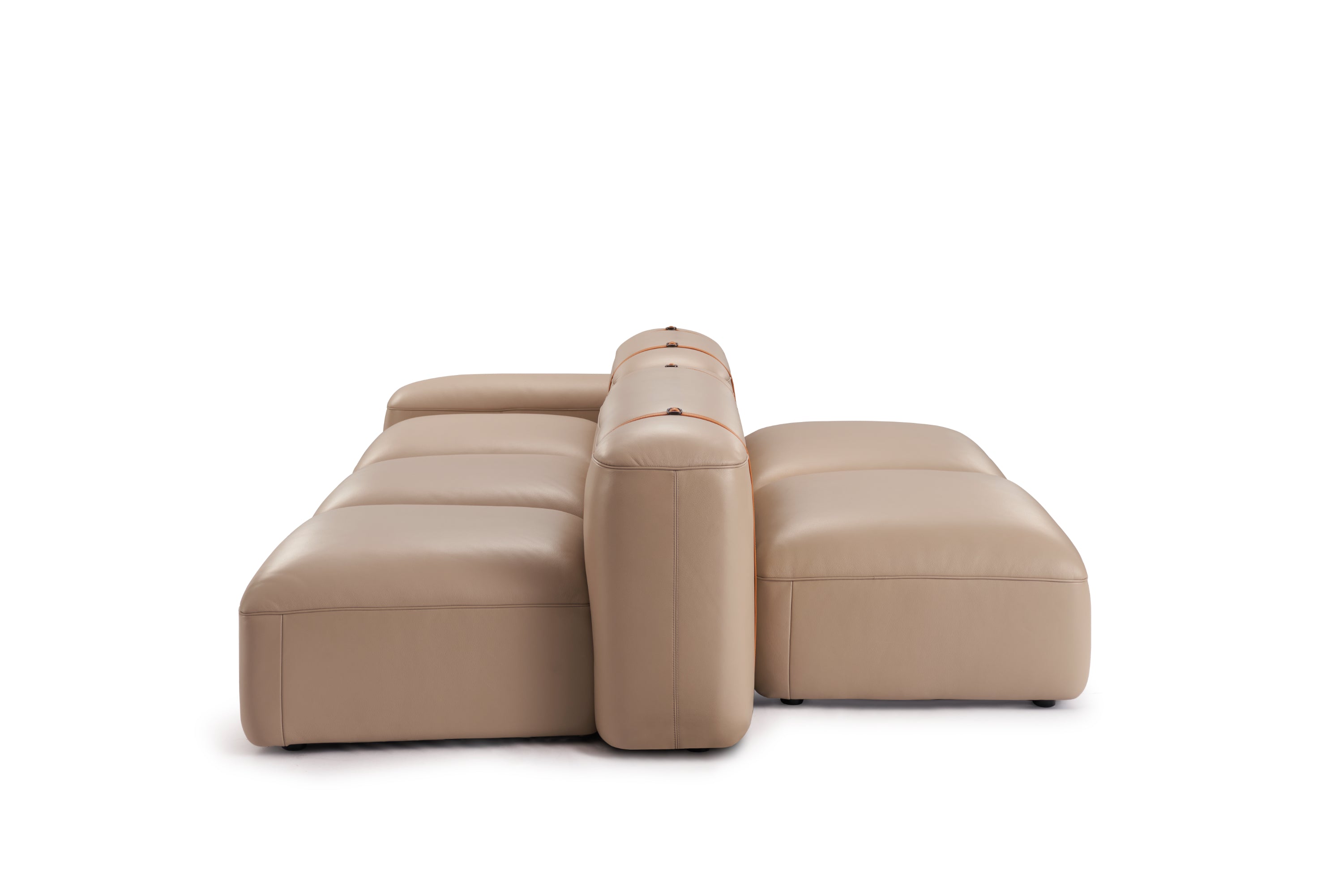 Minimalist Pebble Velvet VJ2-2322 Sofa VV