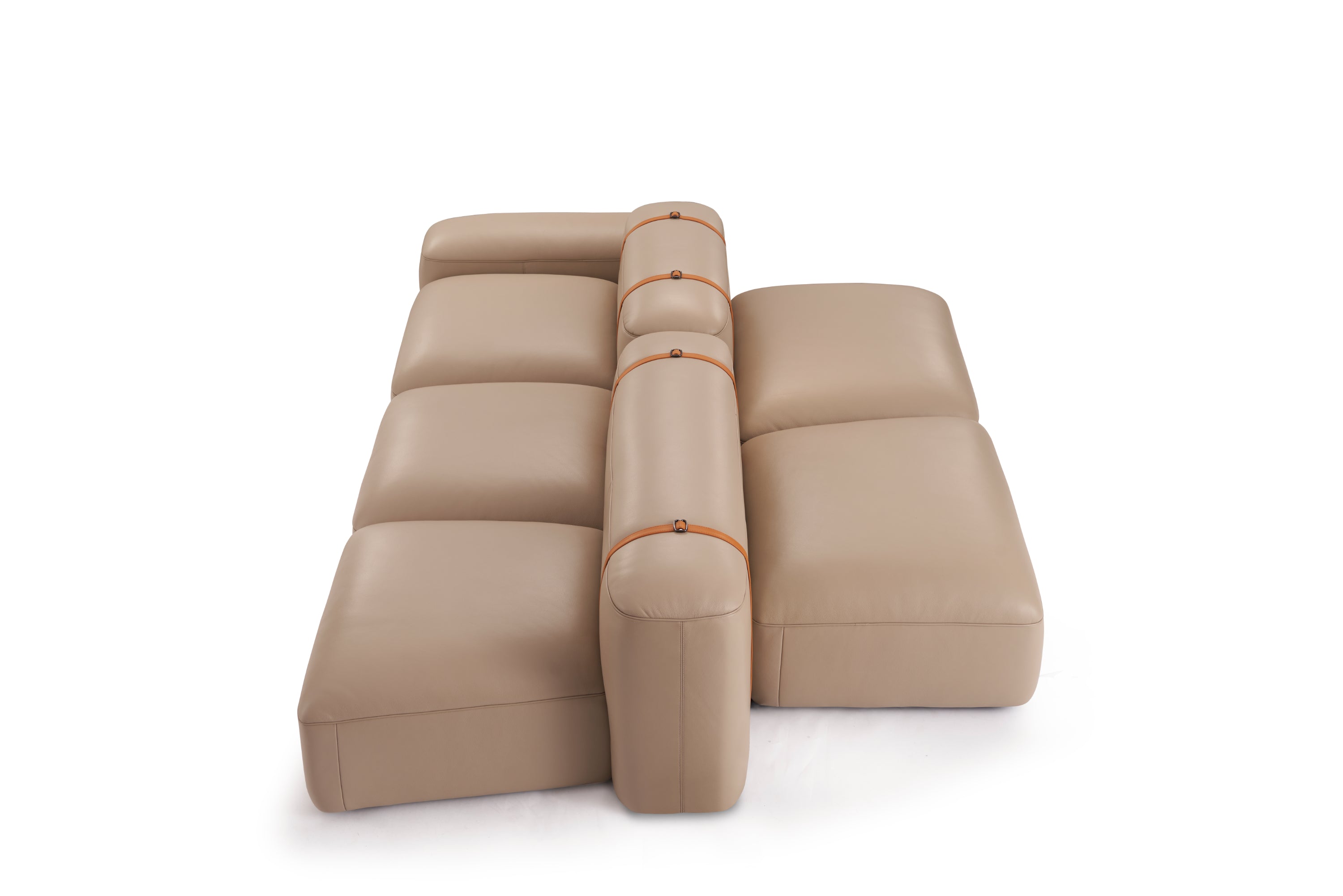 Minimalist Pebble Velvet VJ2-2322 Sofa VV