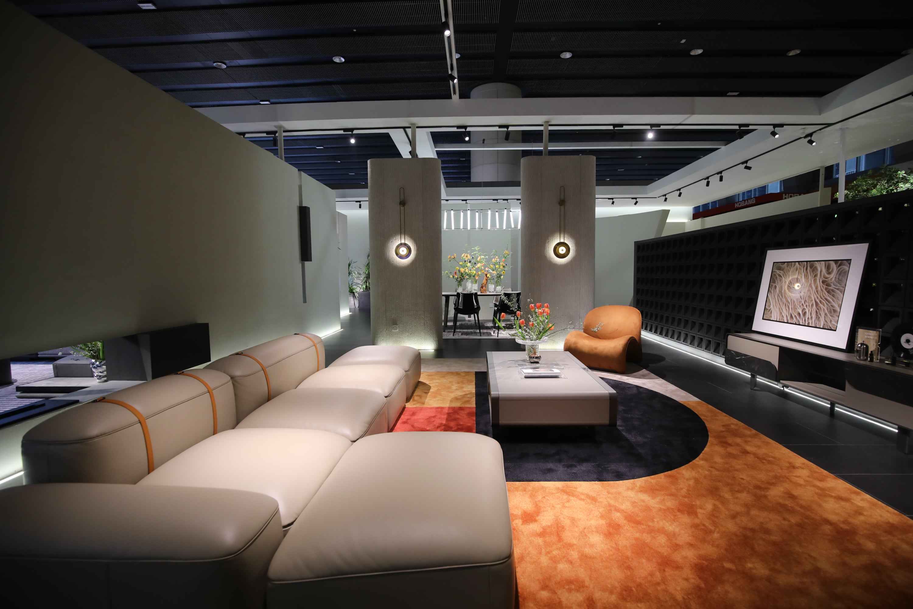 Minimalist Pebble Velvet VJ2-2322 Sofa