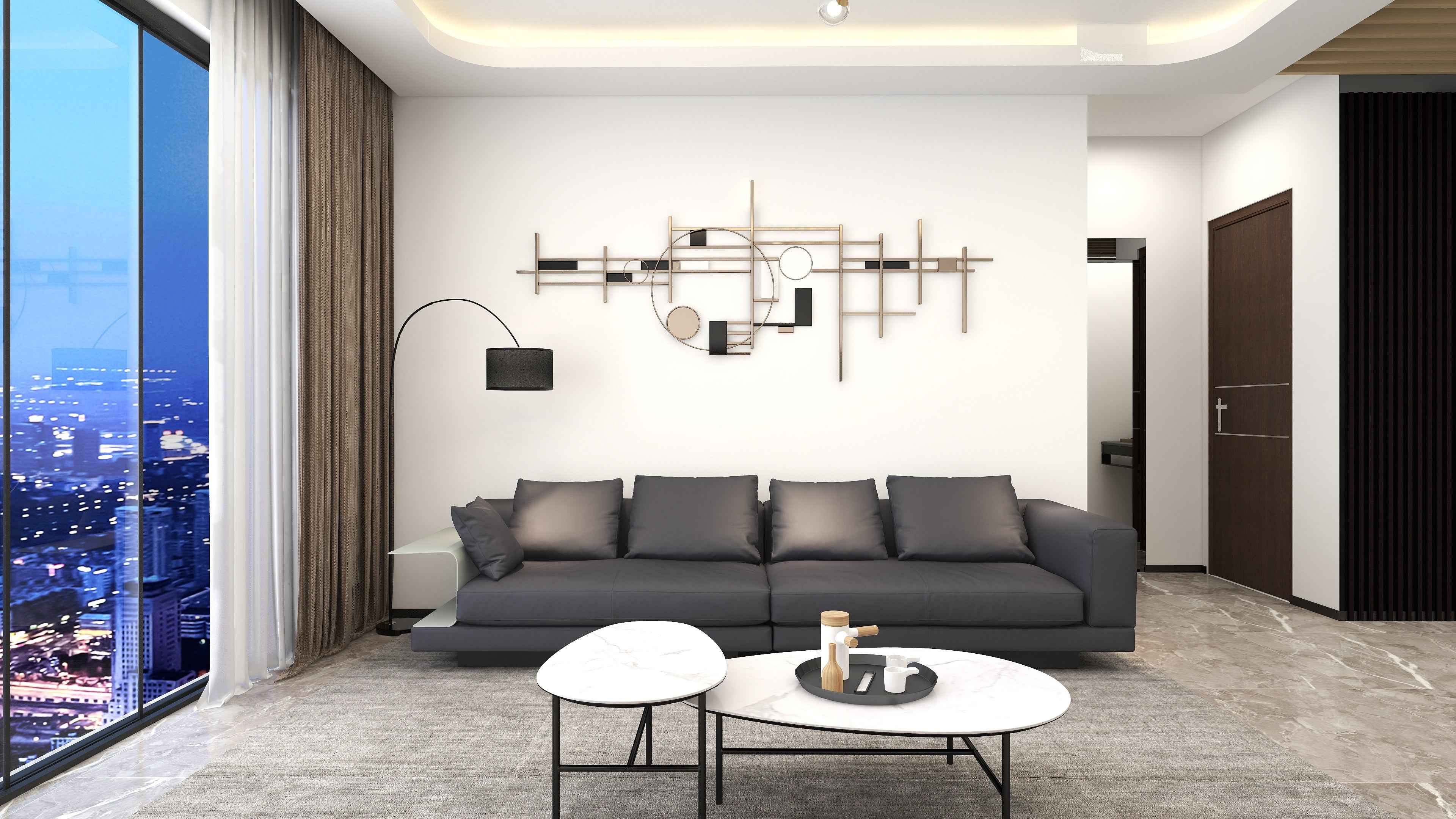 HC-1970-1 Coffee Table - Stylish Tea Table Corner Table