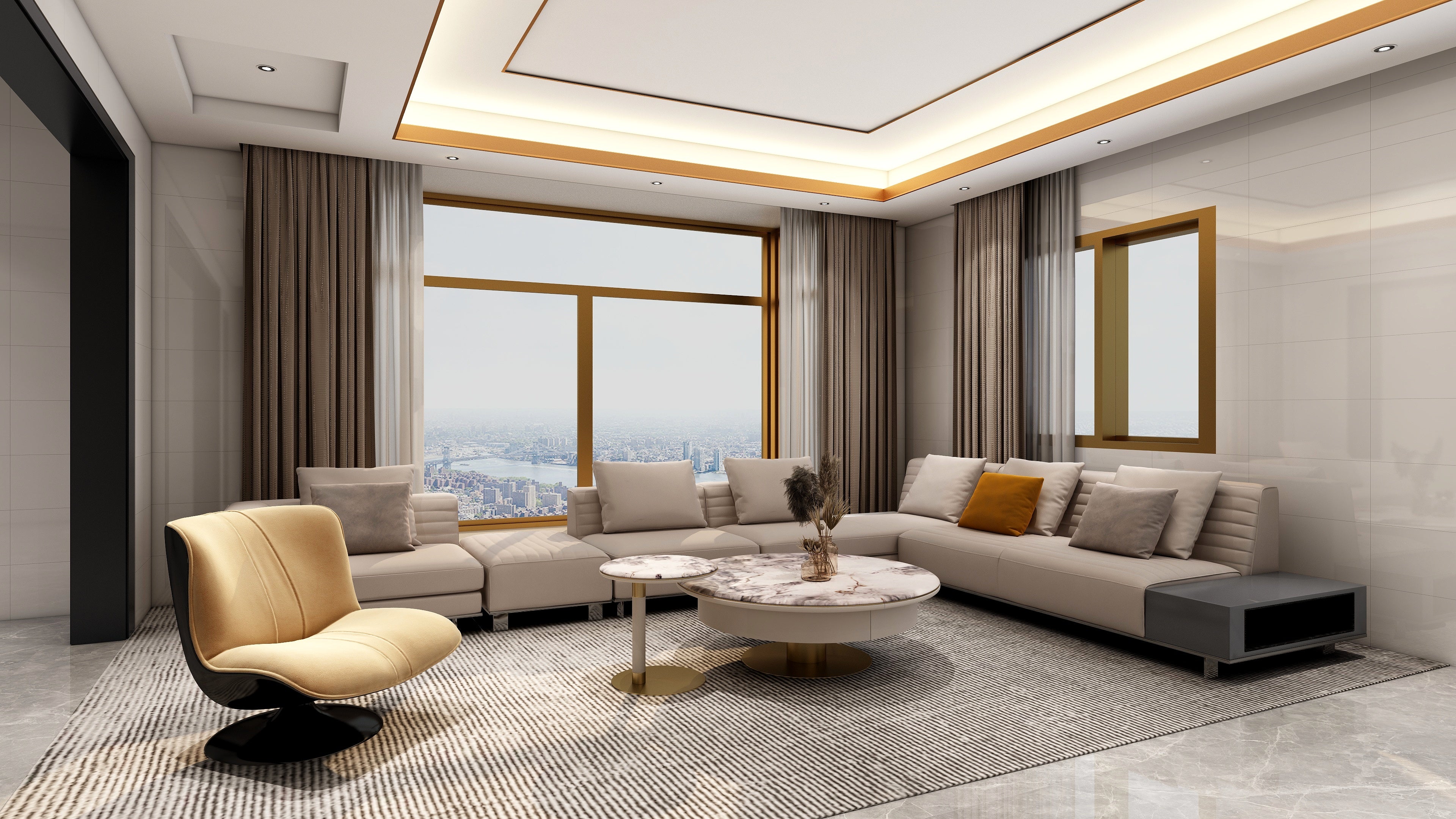 DC3-066-1 DC3-066-3 round table Coffee Table - Chiuchiufurniture