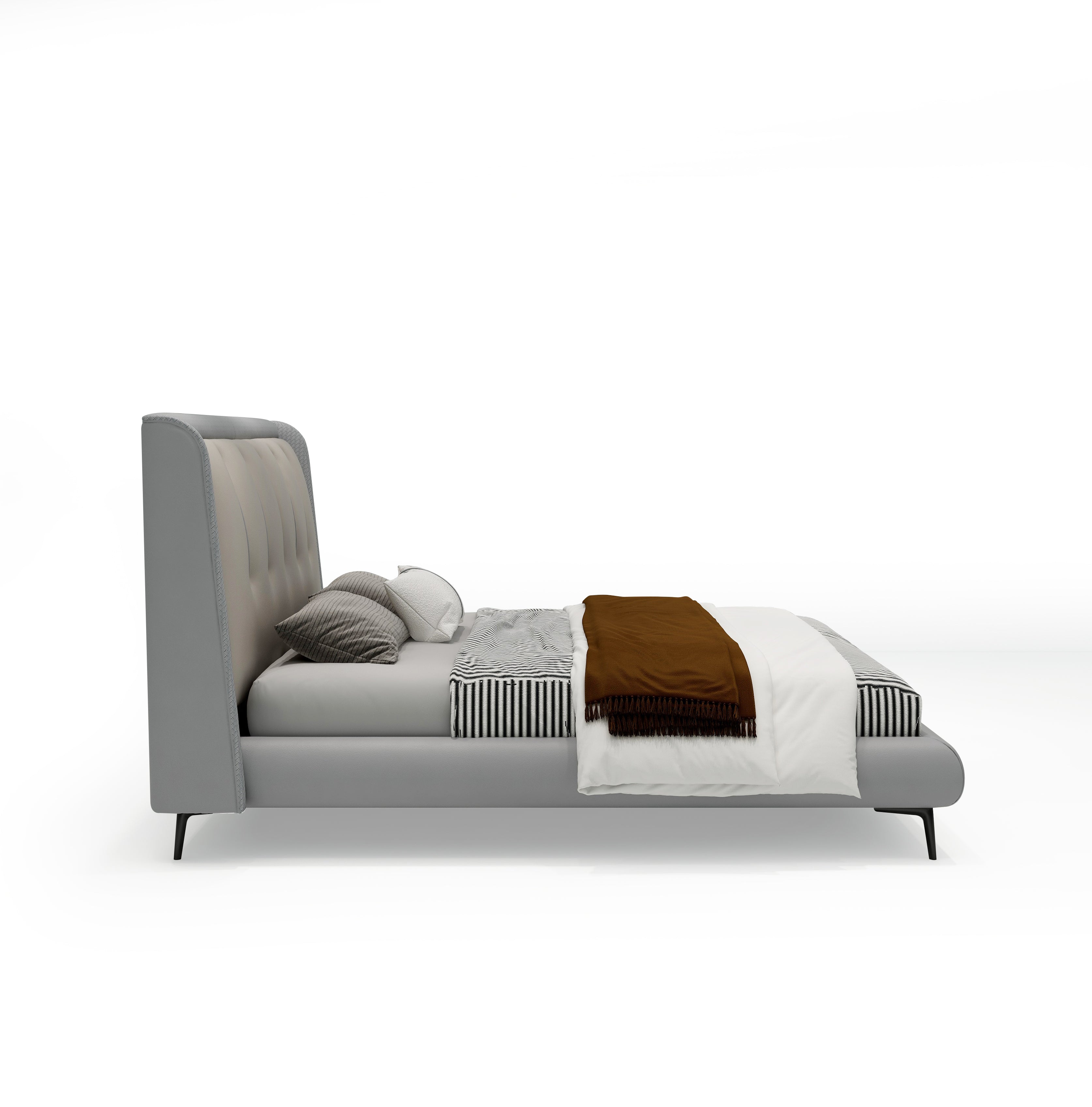 VX1-2337-1 Bed Modern minimalist style - Chiuchiufurniture