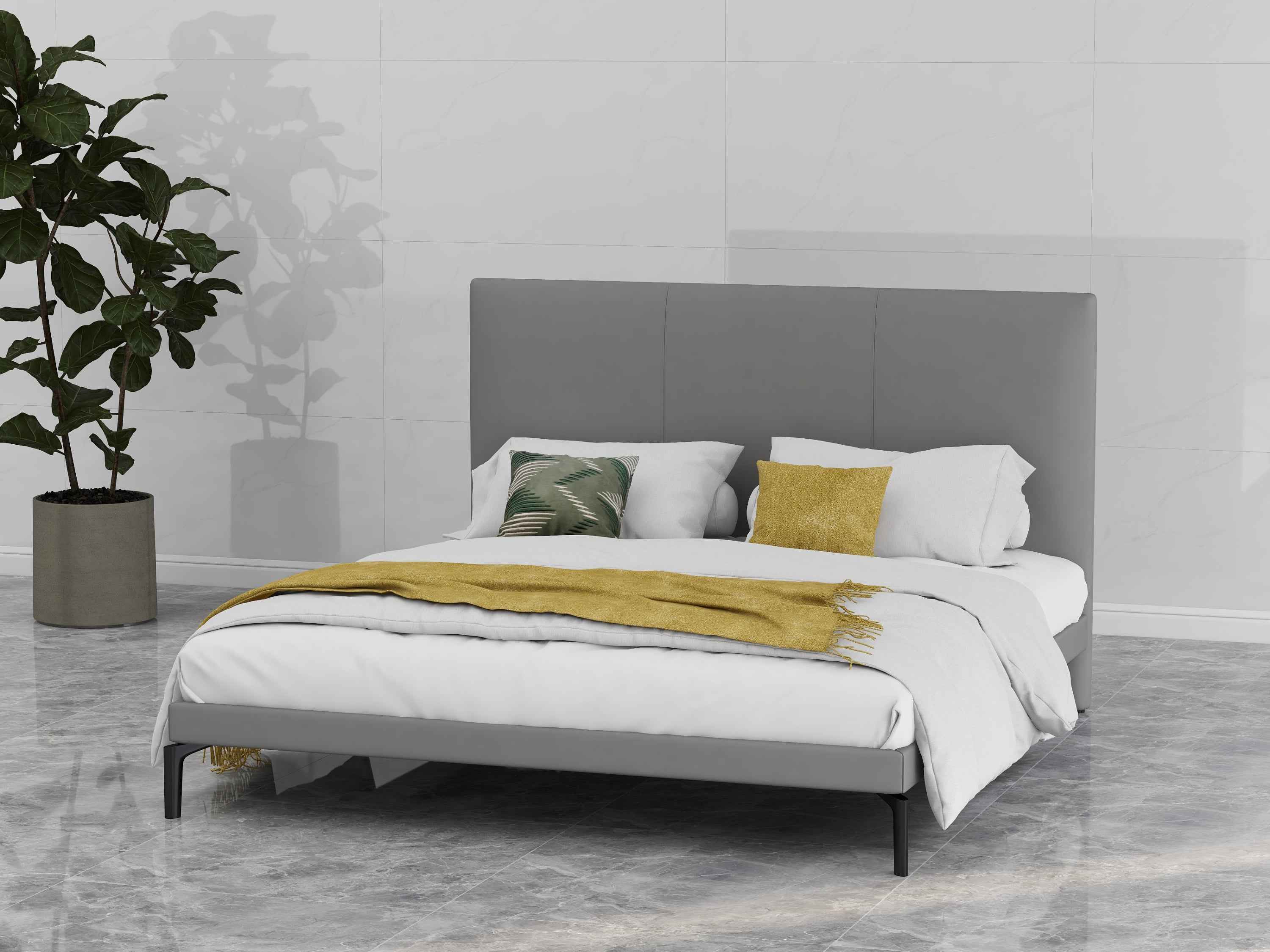 Modern Luxury Leather Comfort KB-VVCASA-BED-VX3-1975-1 Bed